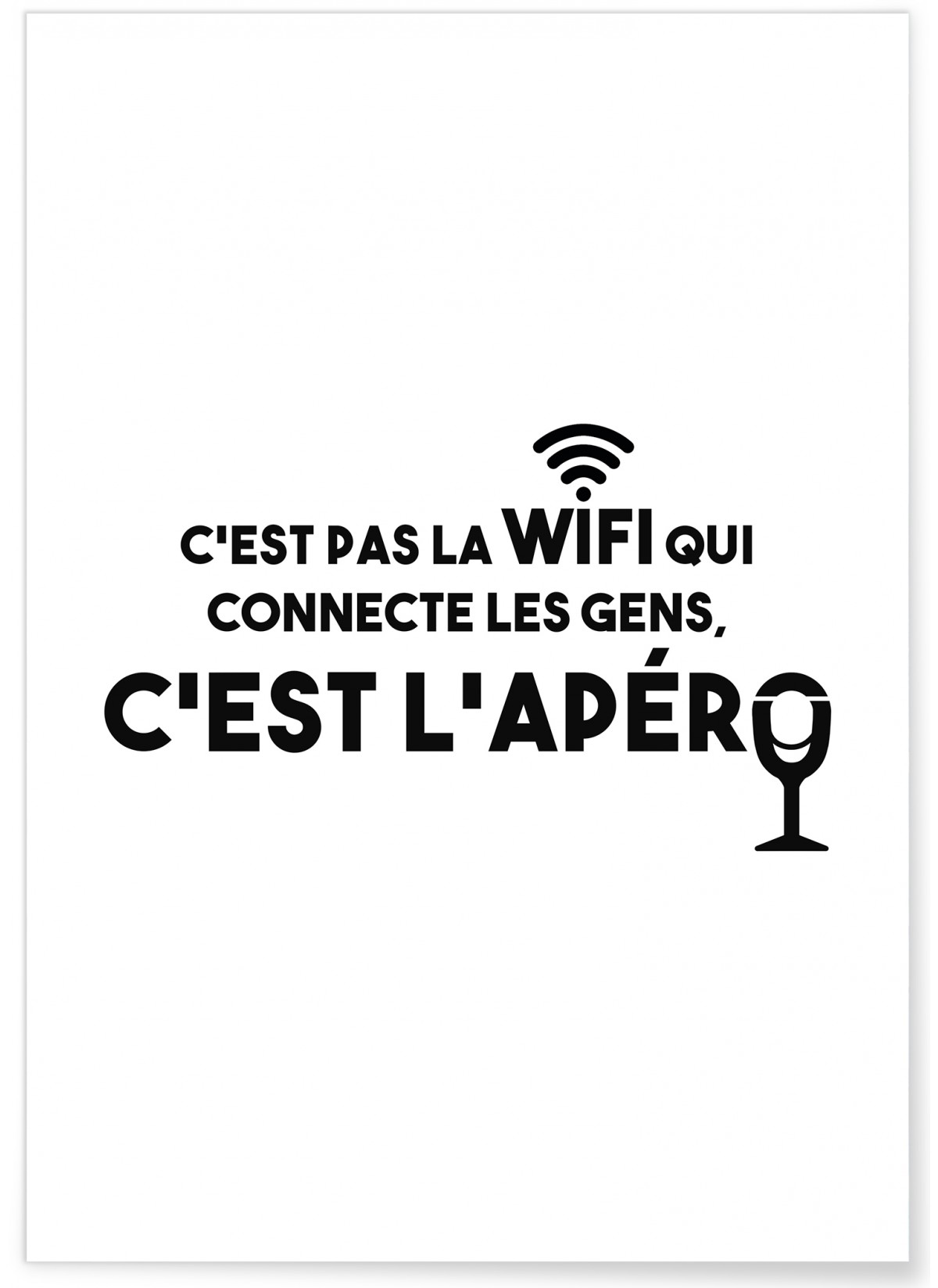 Affiche Apéro Connexion