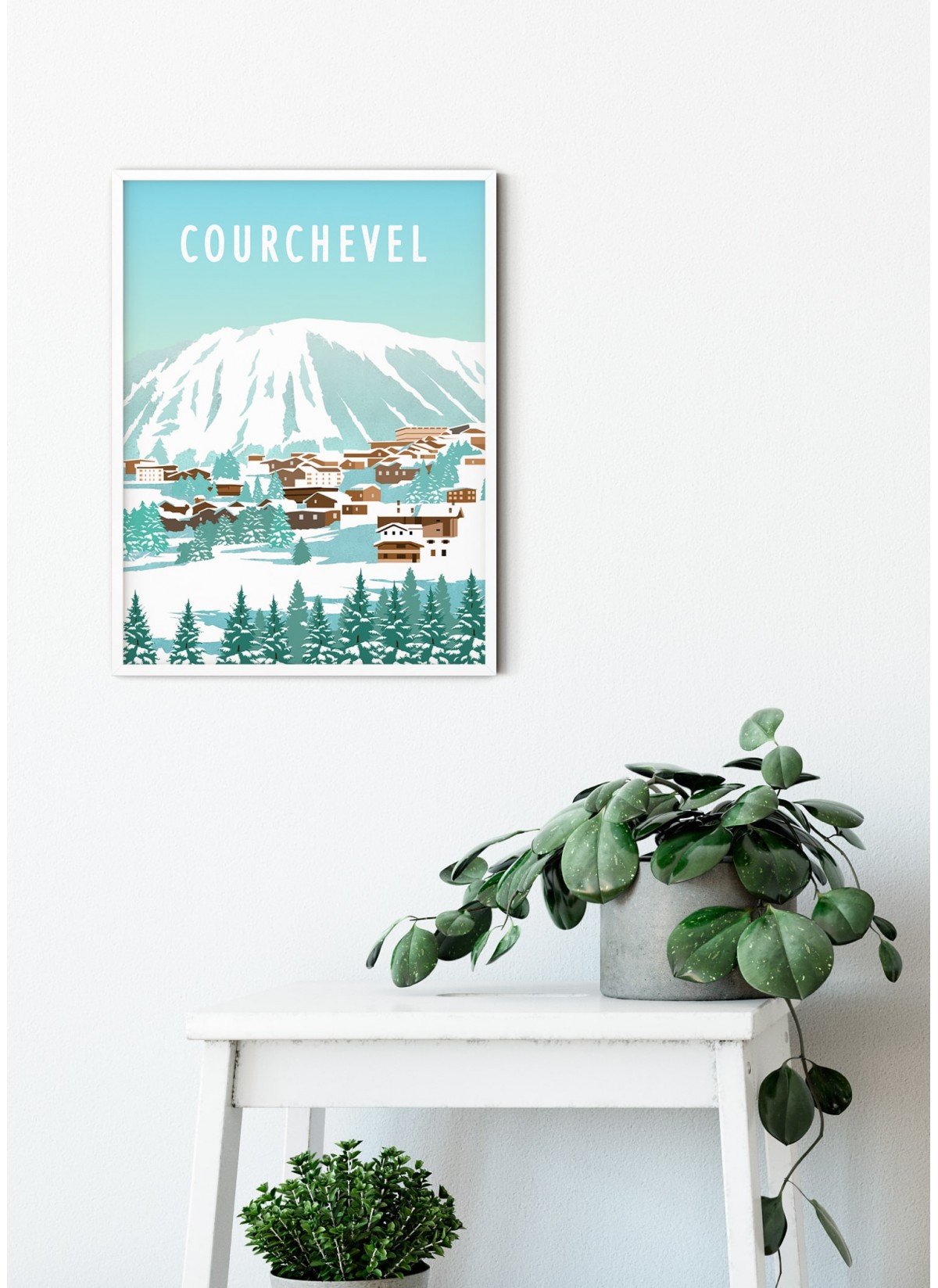 Affiche Courchevel