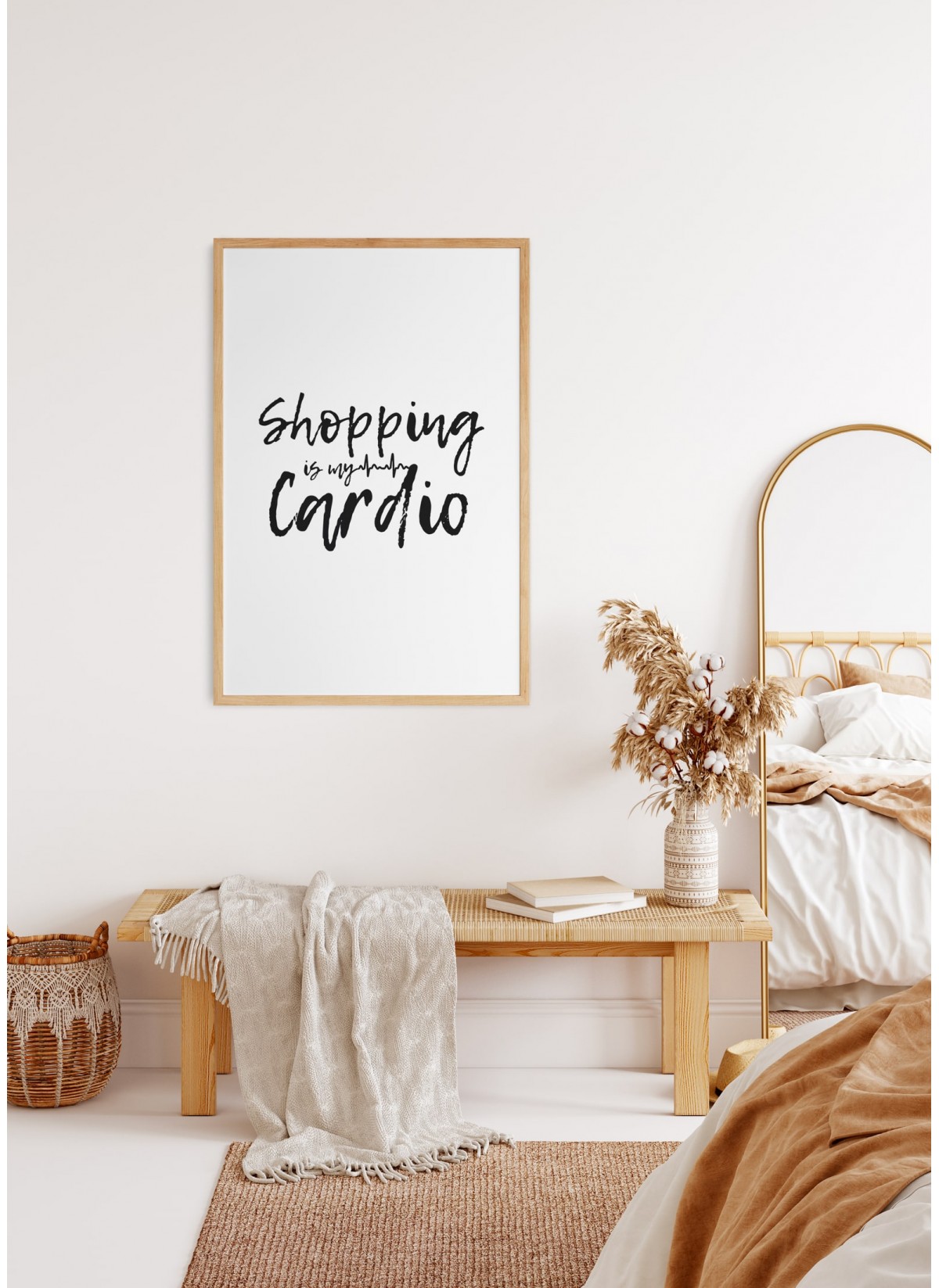 Affiche Shopping is my cardio