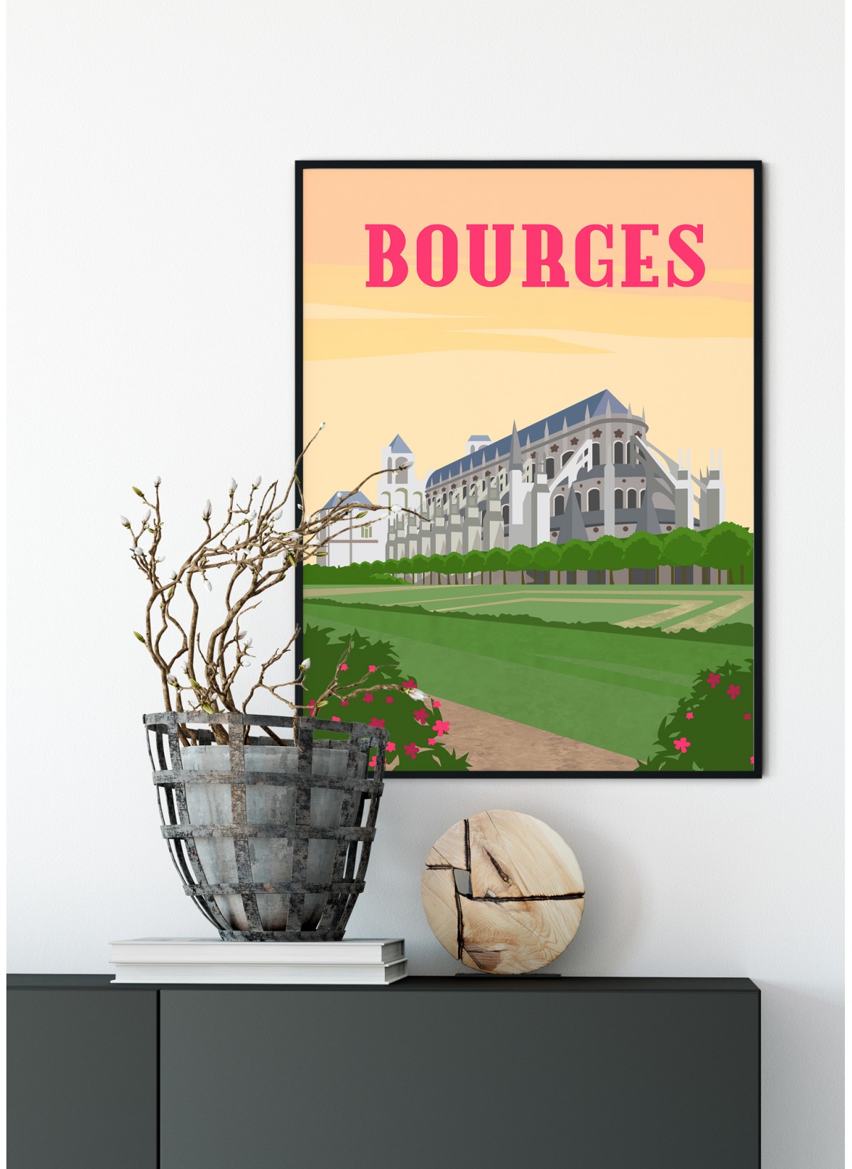 Affiche Bourges