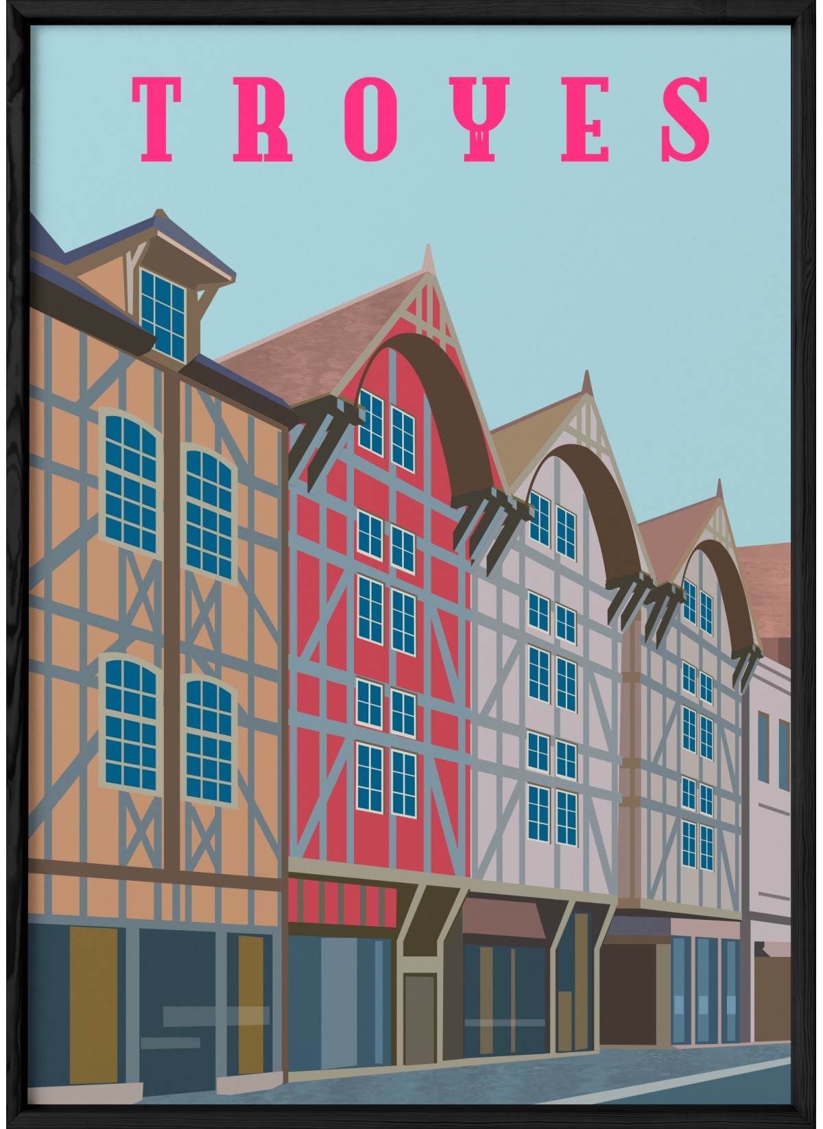 Affiche Troyes
