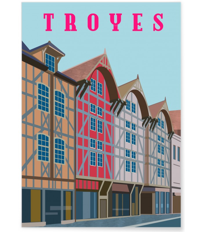 Affiche Troyes