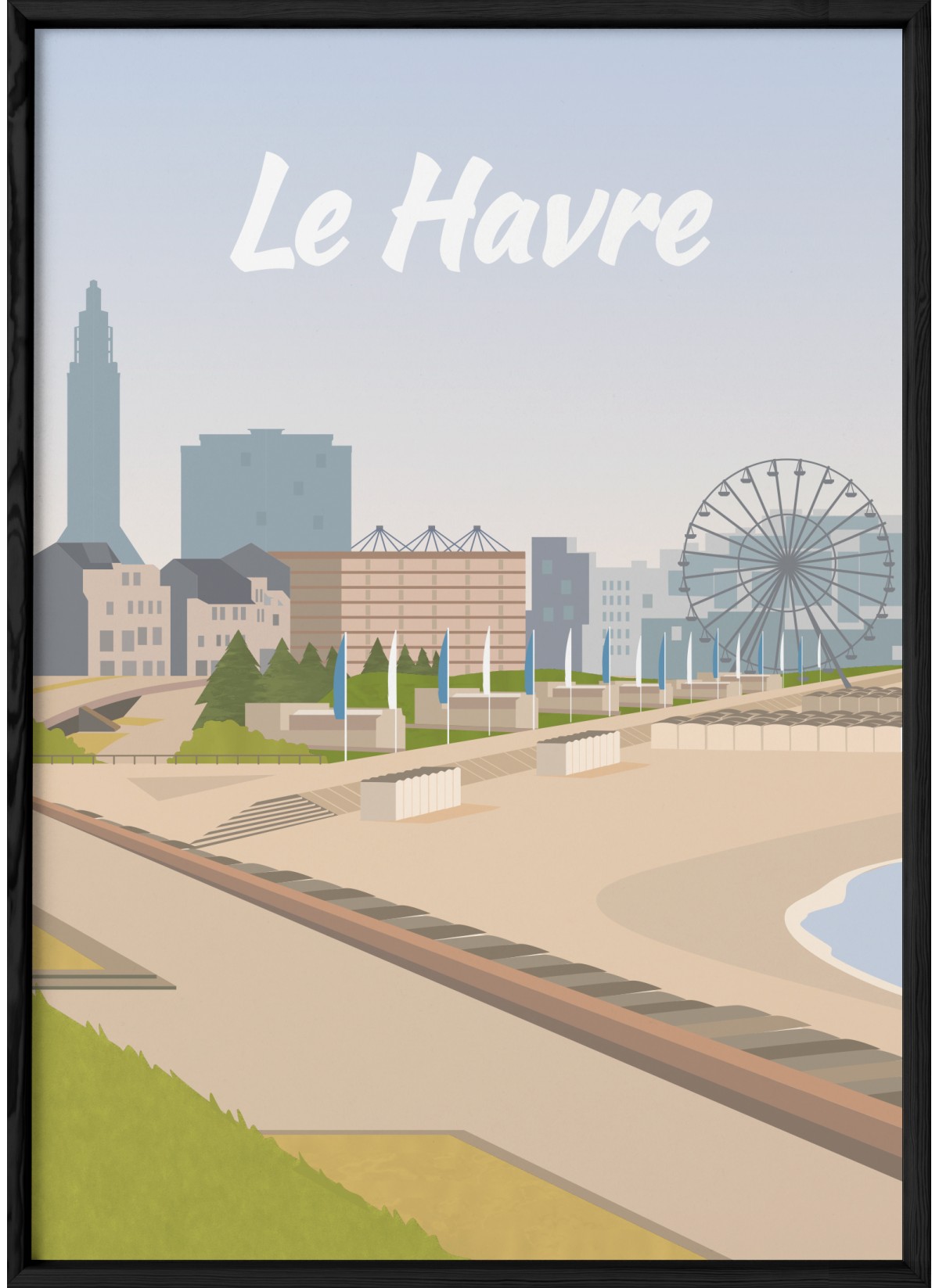 Affiche Le Havre