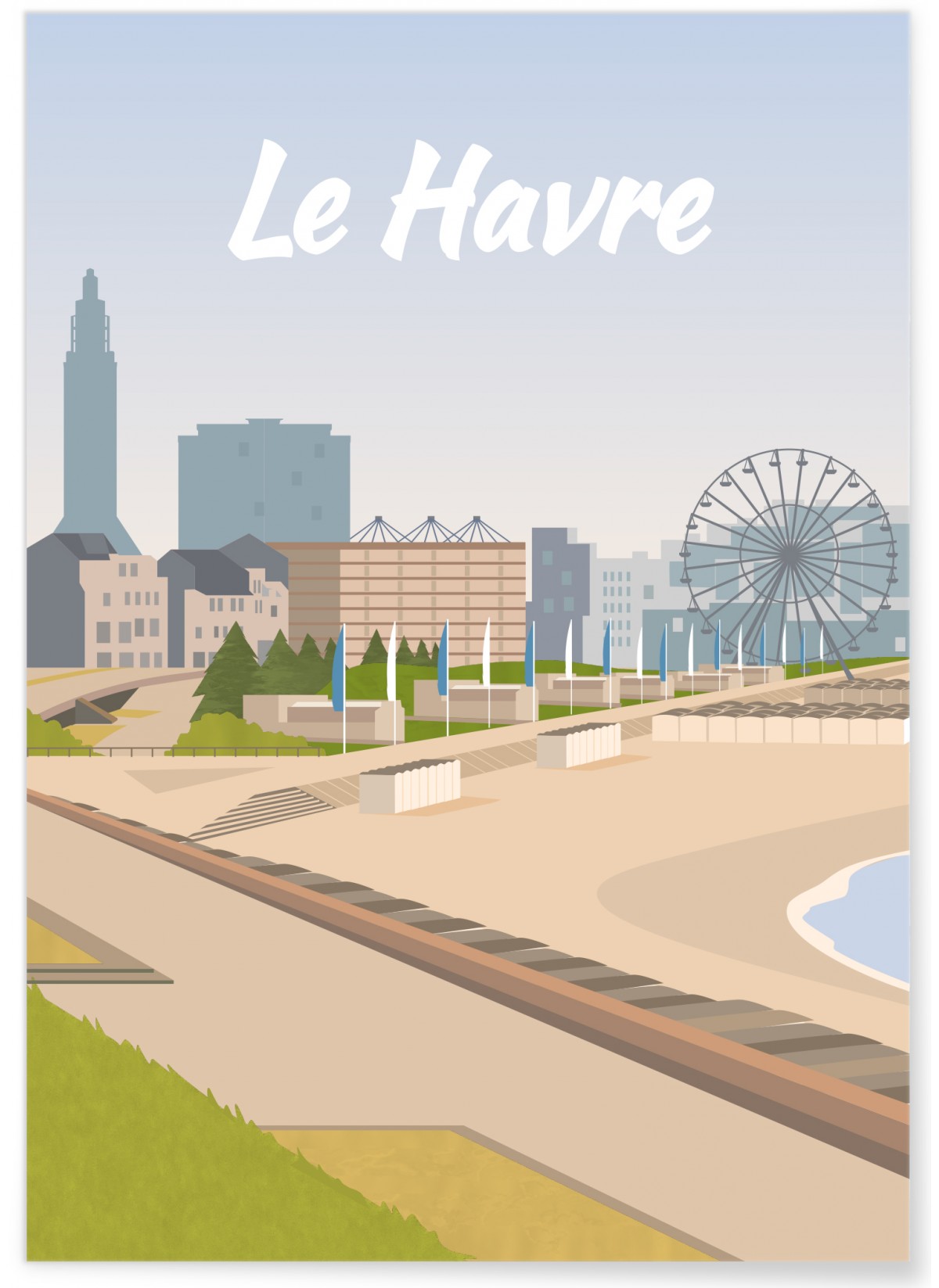 Affiche Le Havre