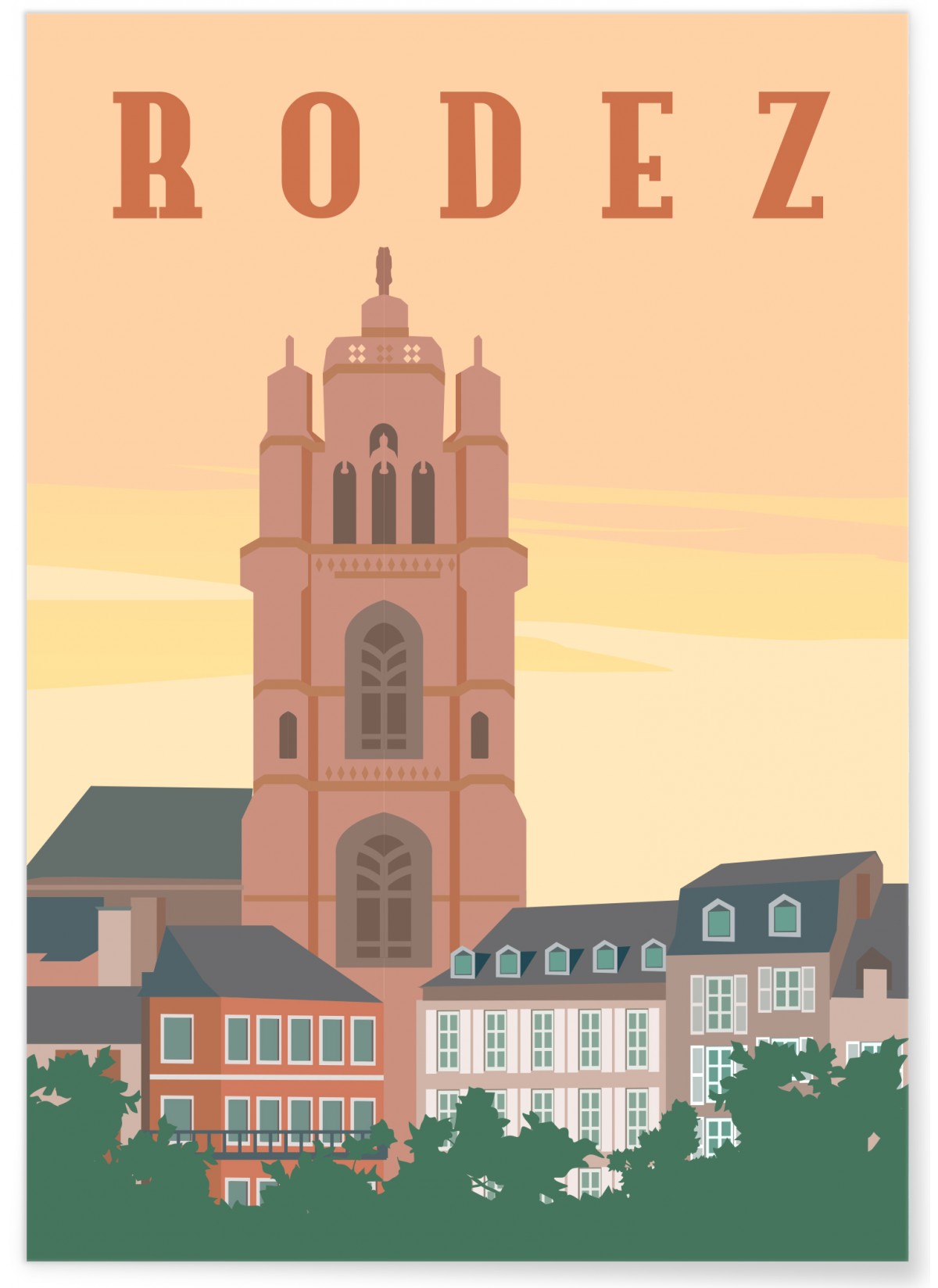 Affiche Rodez