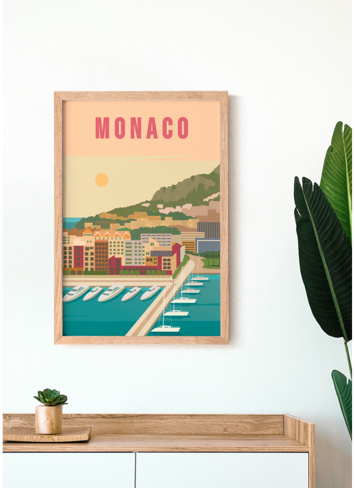 Affiche Monaco