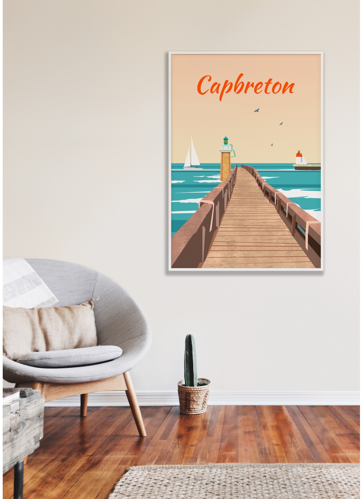 Affiche Capbreton