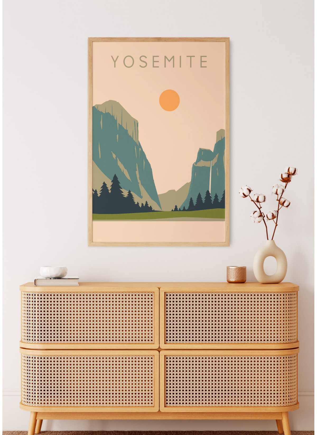 Affiche Parc national de Yosemite