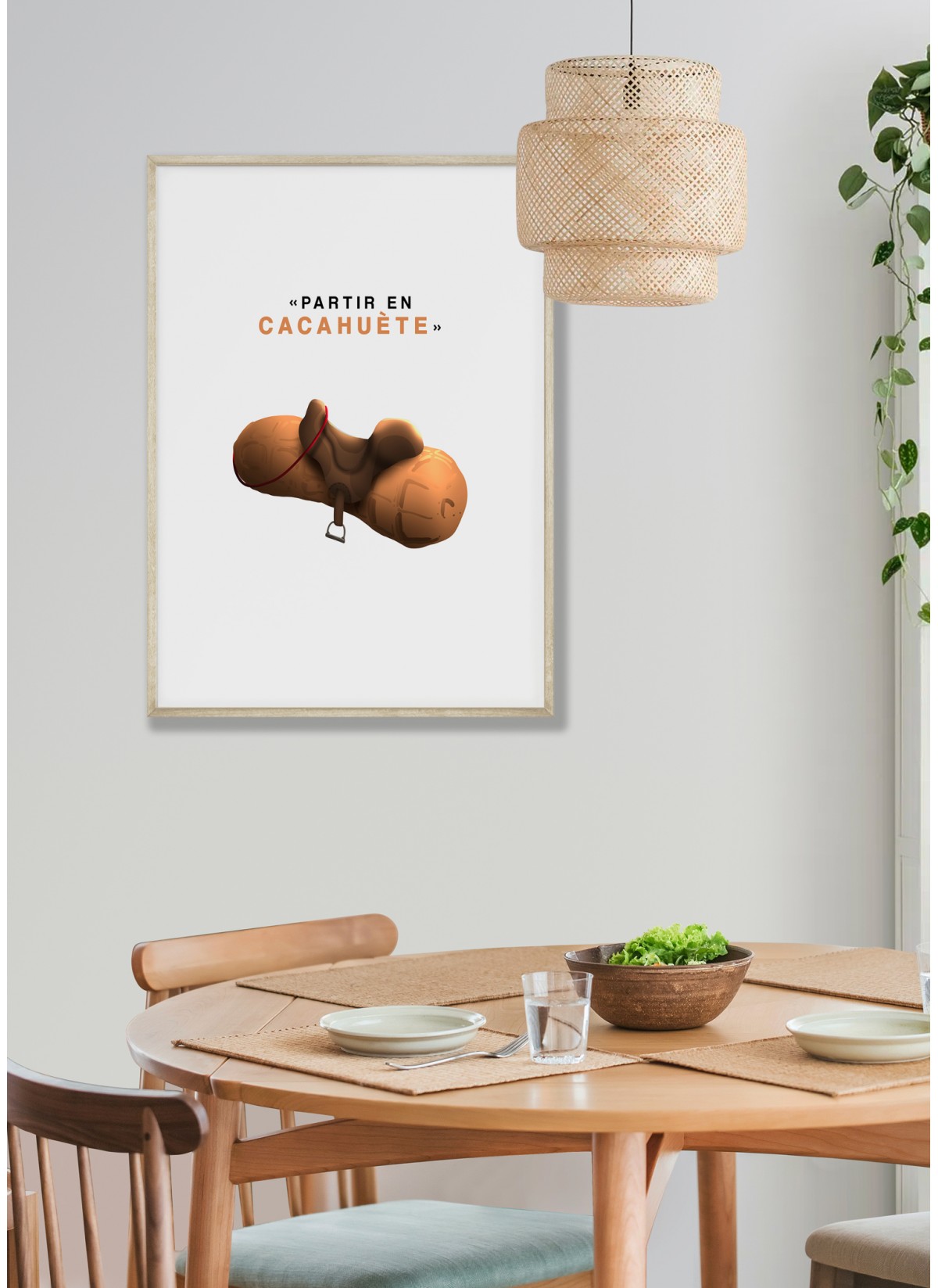 Affiche "Partir en cacahuète"