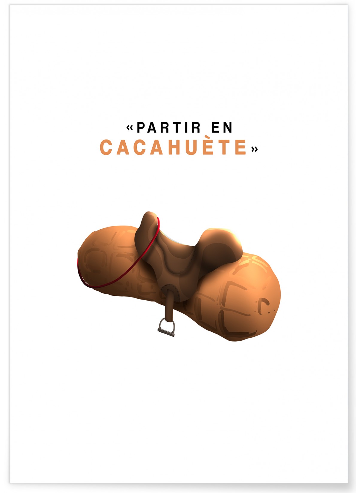 Affiche "Partir en cacahuète"