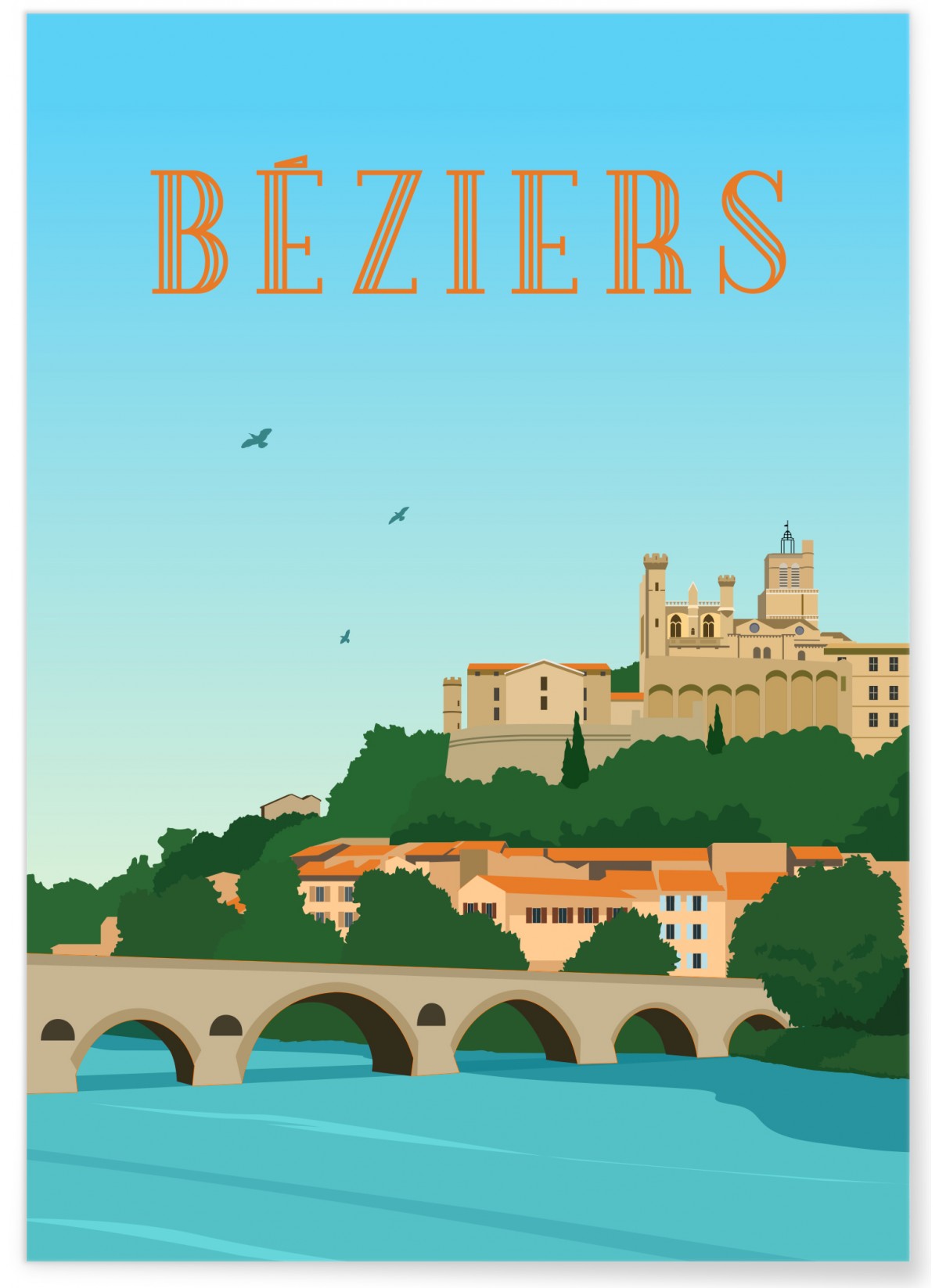 Affiche Béziers
