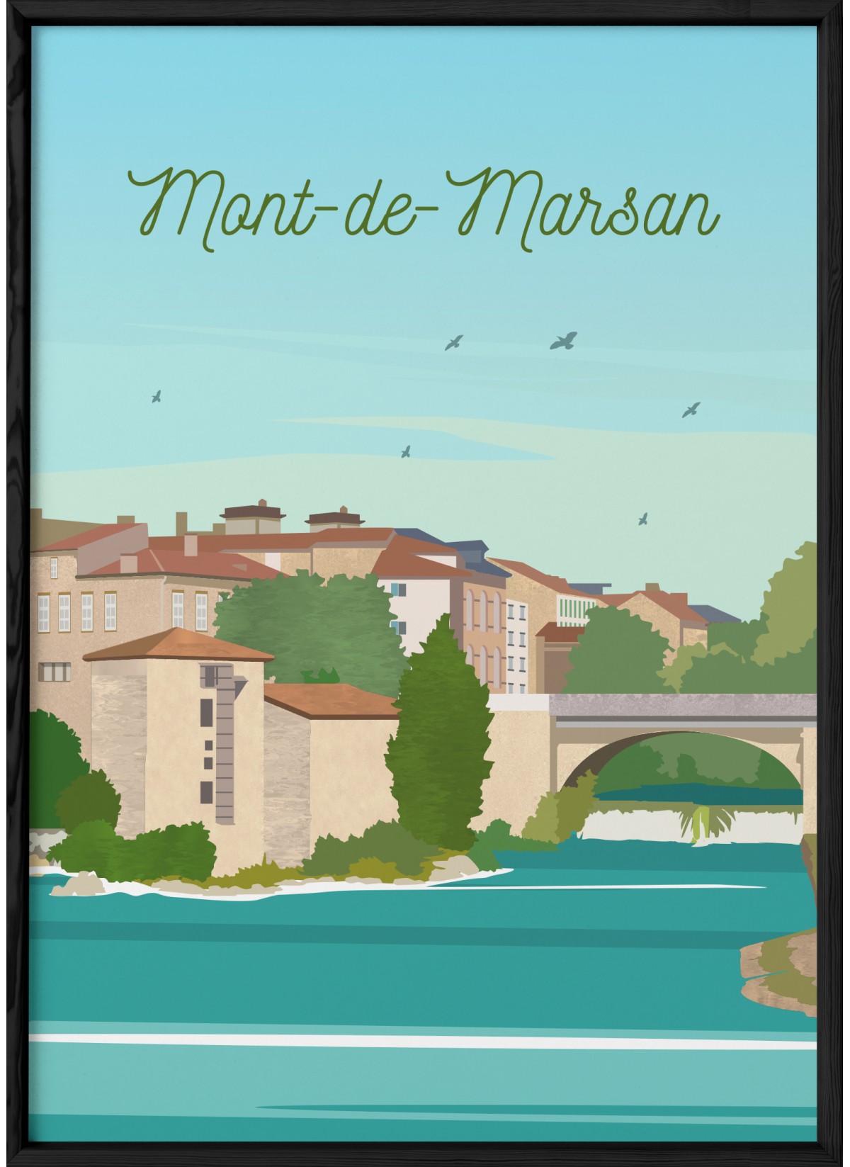 Affiche Mont-de-Marsan