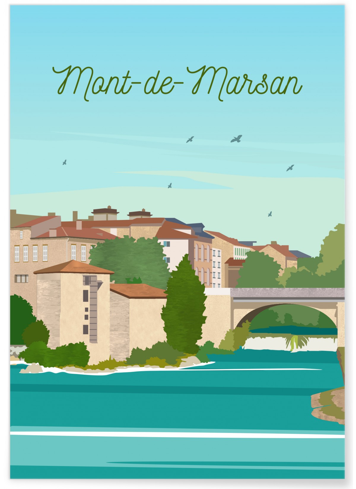 Affiche Mont-de-Marsan