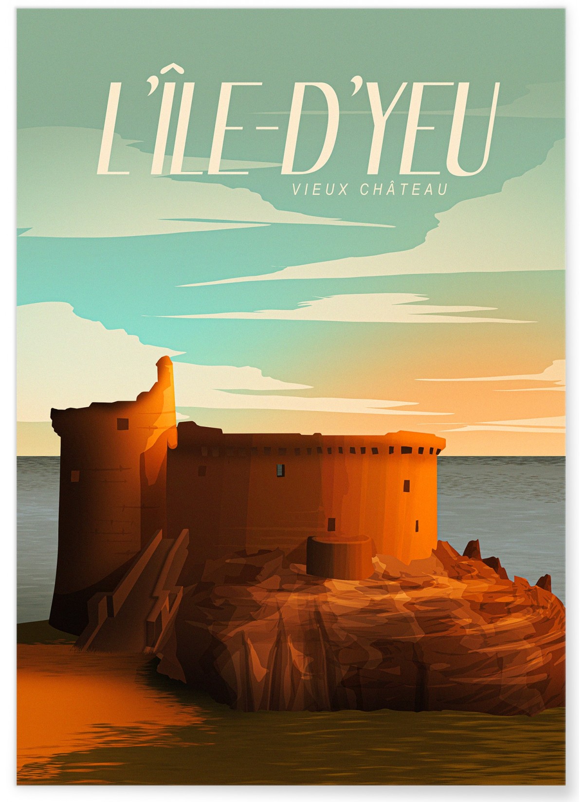 Affiche Île d'Yeu