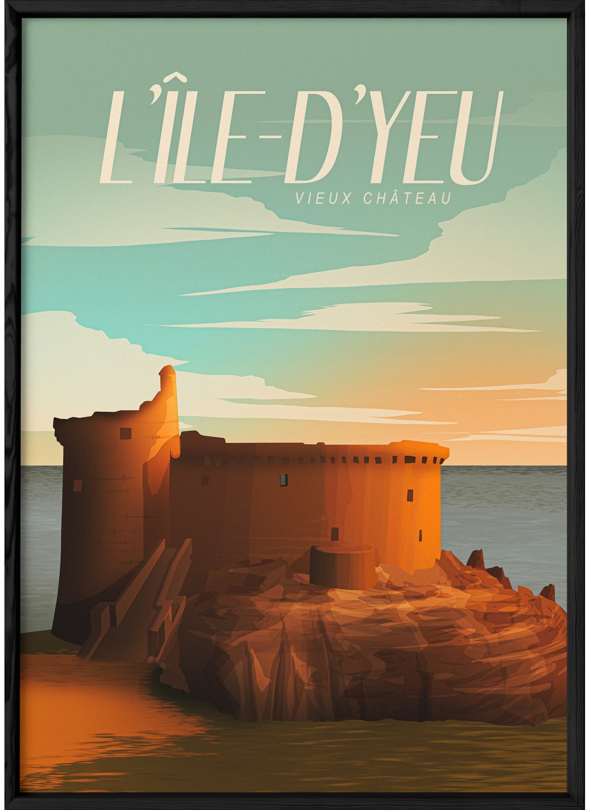 Affiche Île d'Yeu