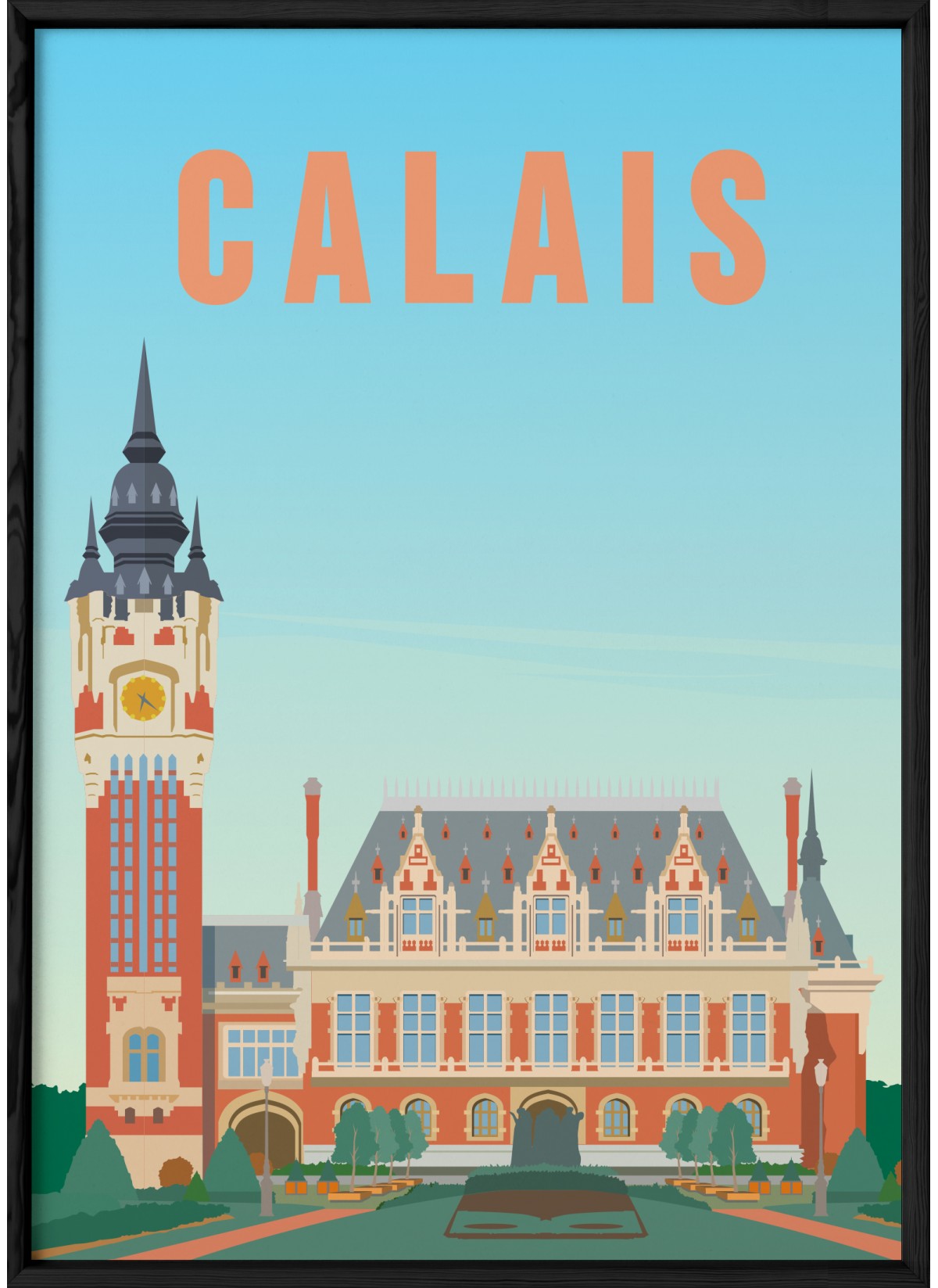 Affiche Calais