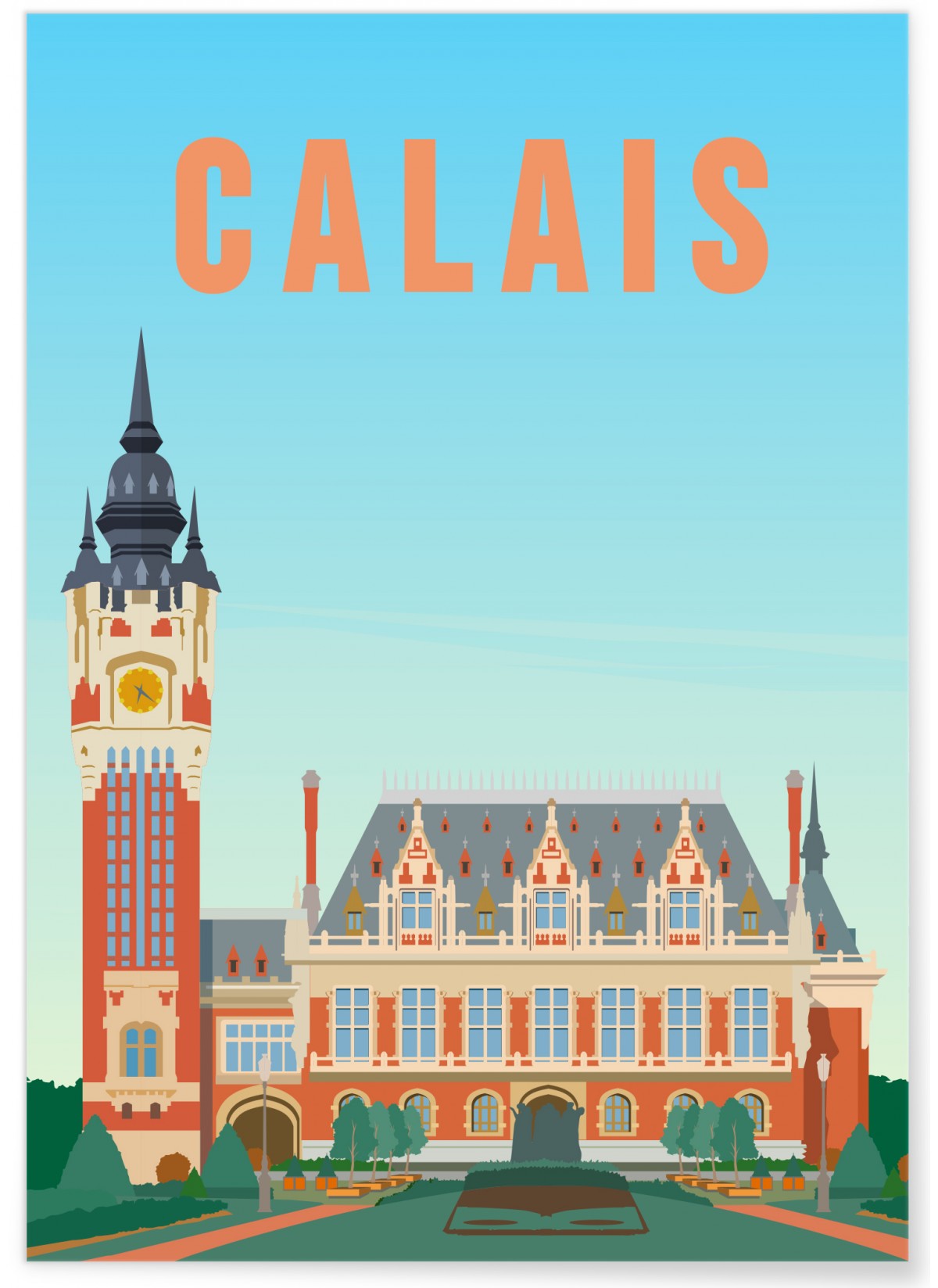 Affiche Calais