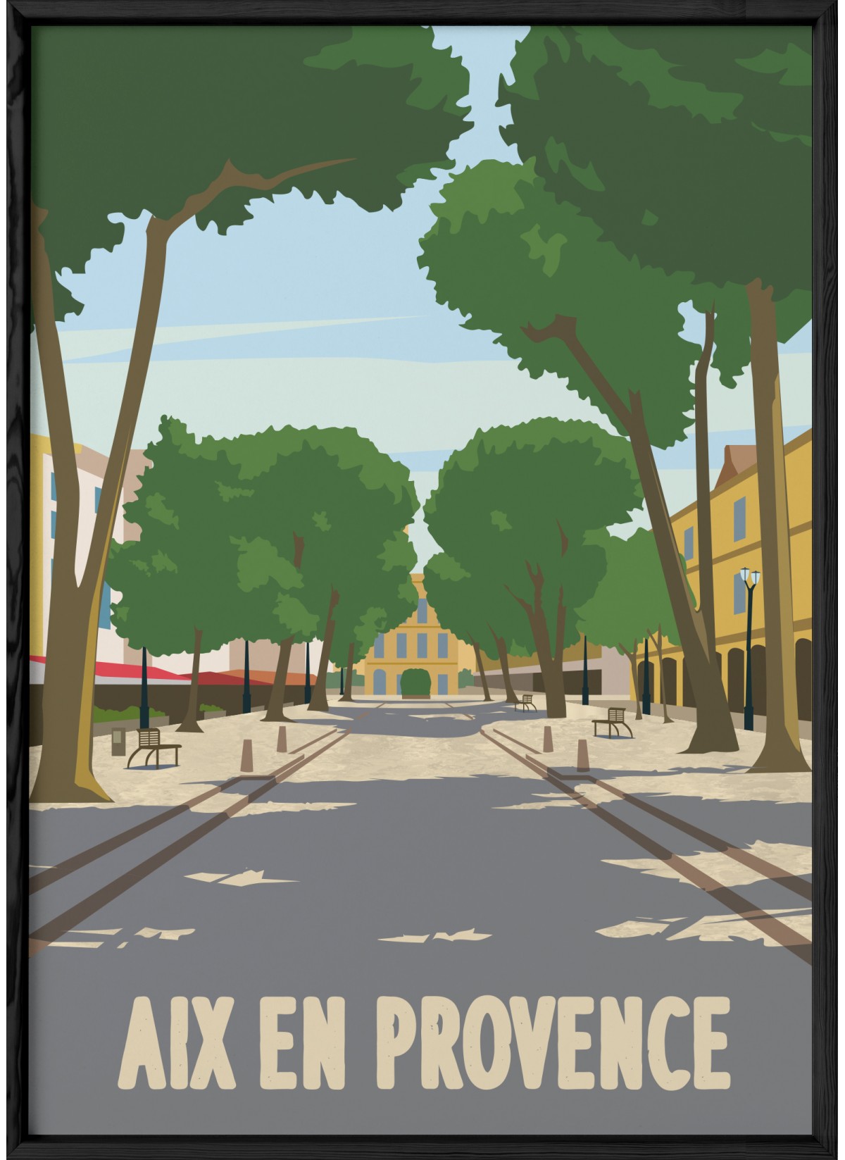 Affiche Aix-en-Provence