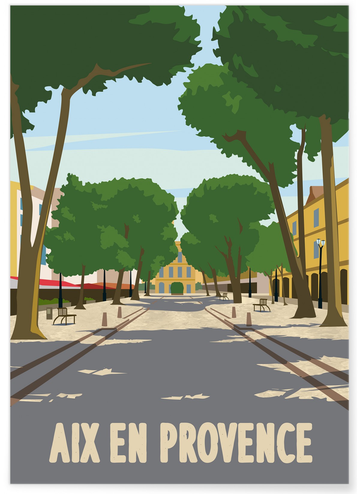 Affiche Aix-en-Provence