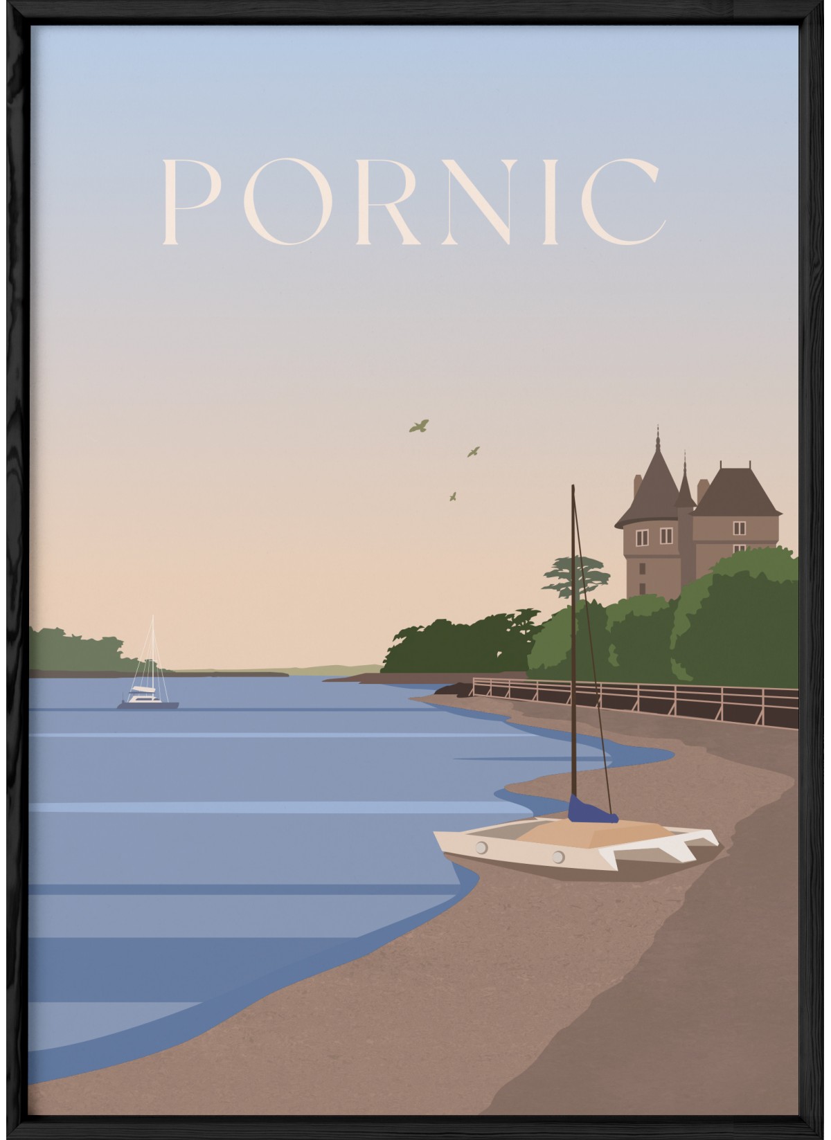 Affiche Pornic