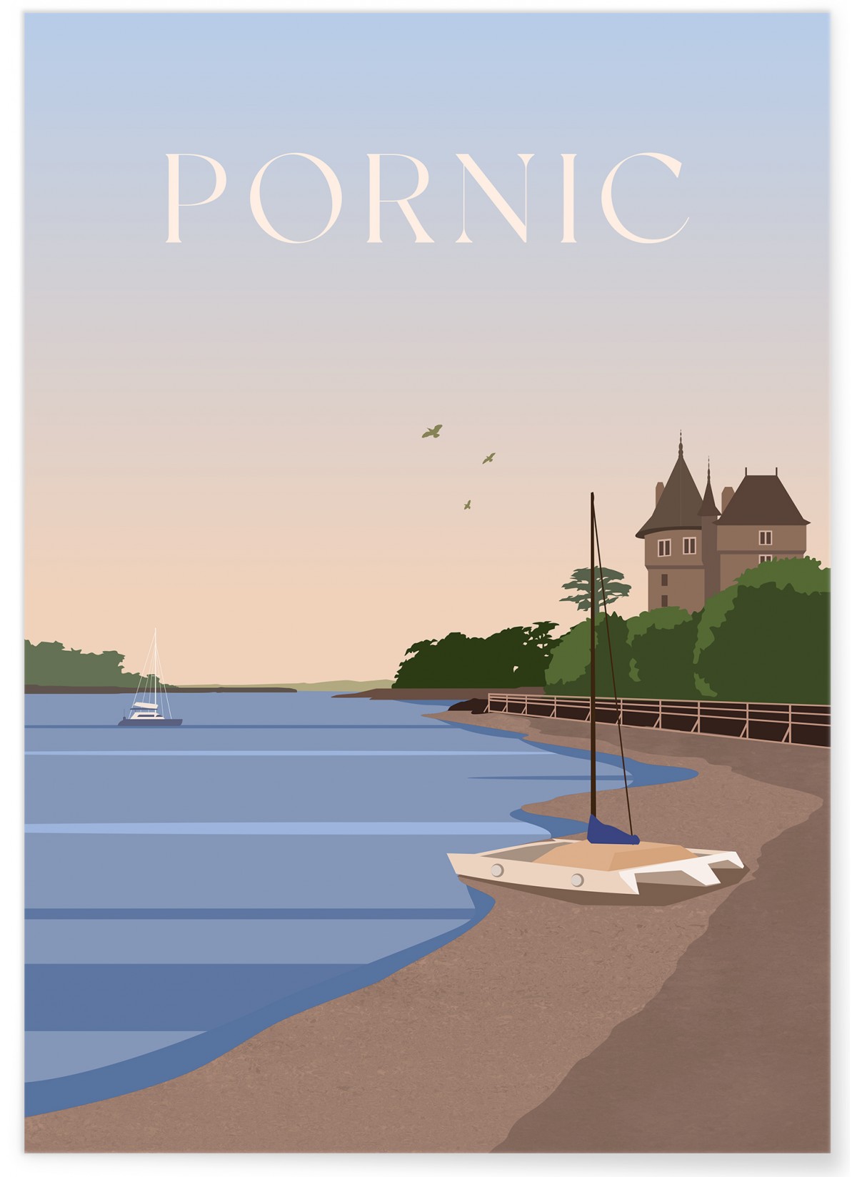 Affiche Pornic