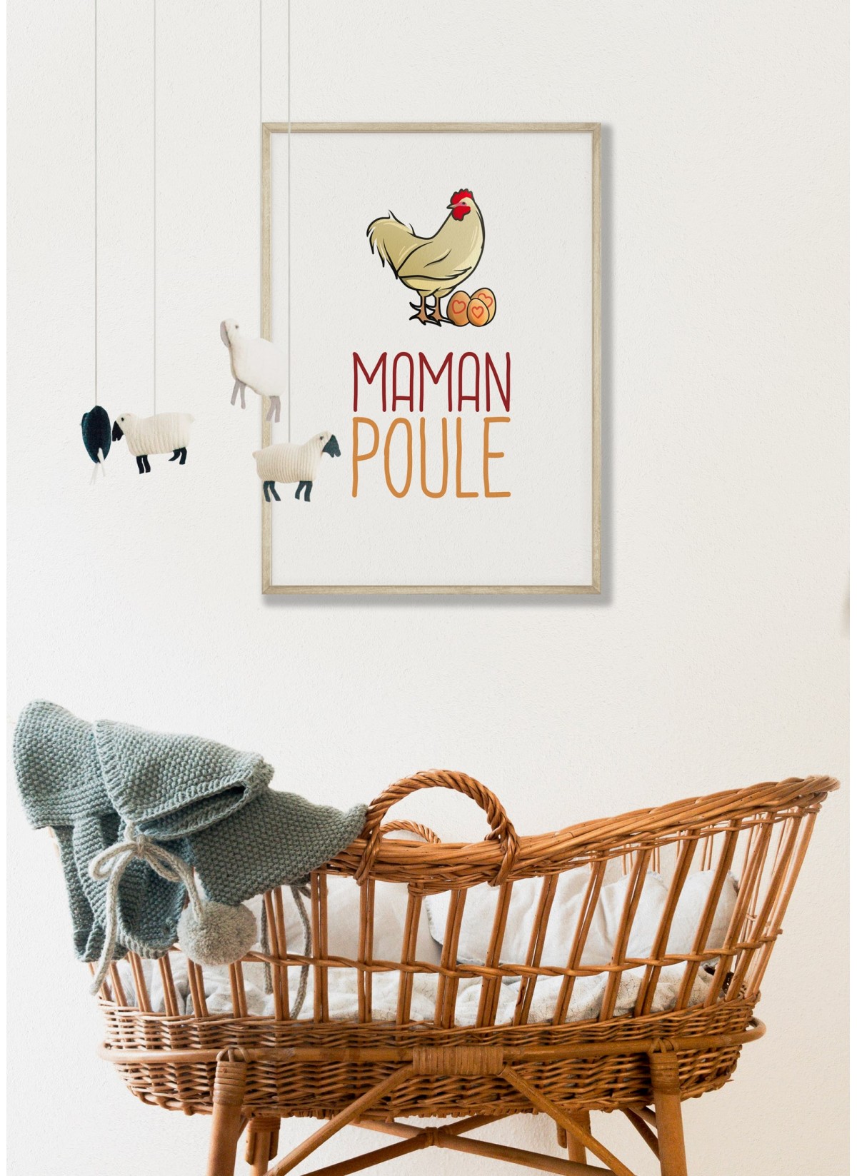 Affiche Maman Poule