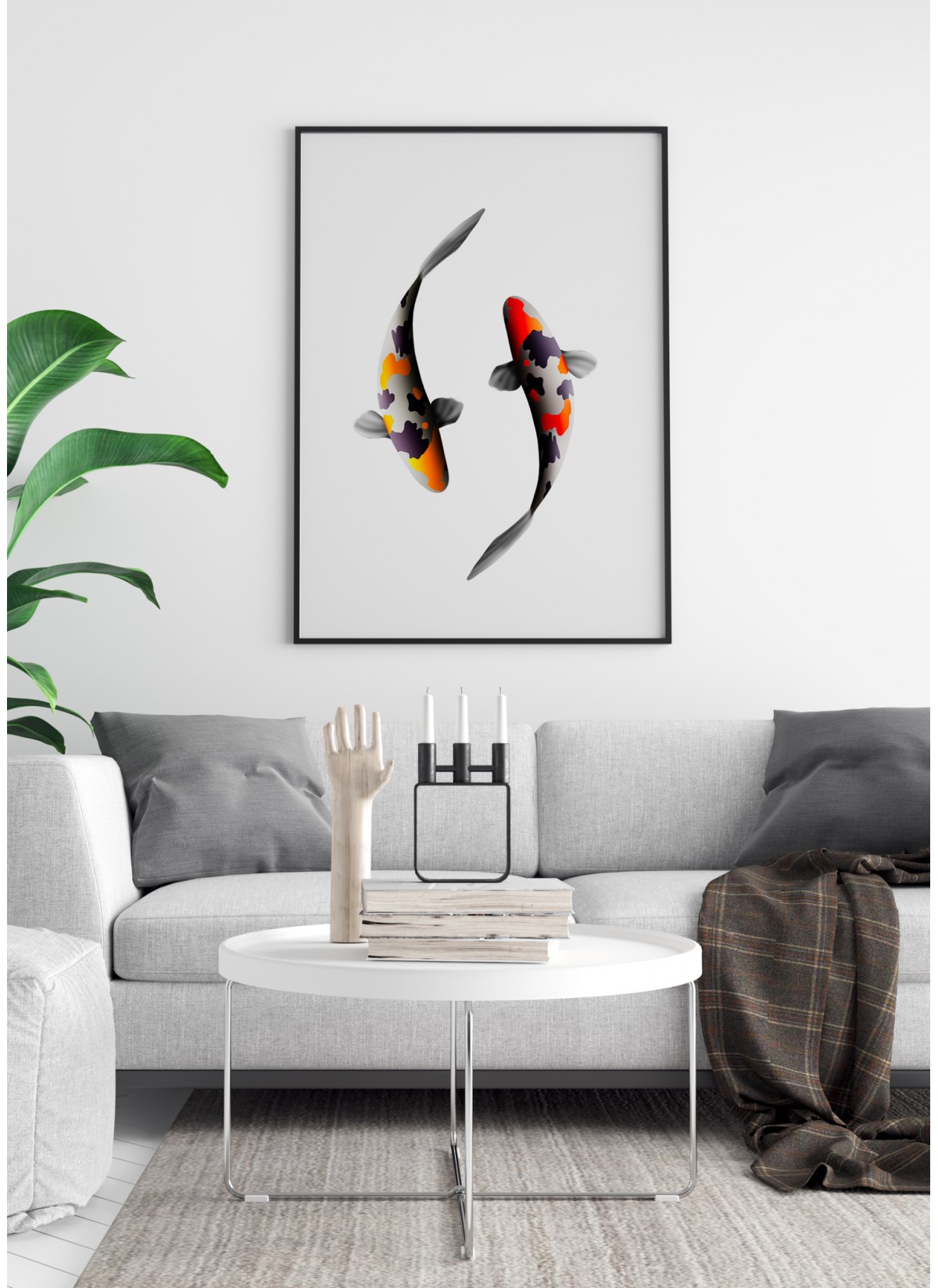 Affiche Carpes Koi