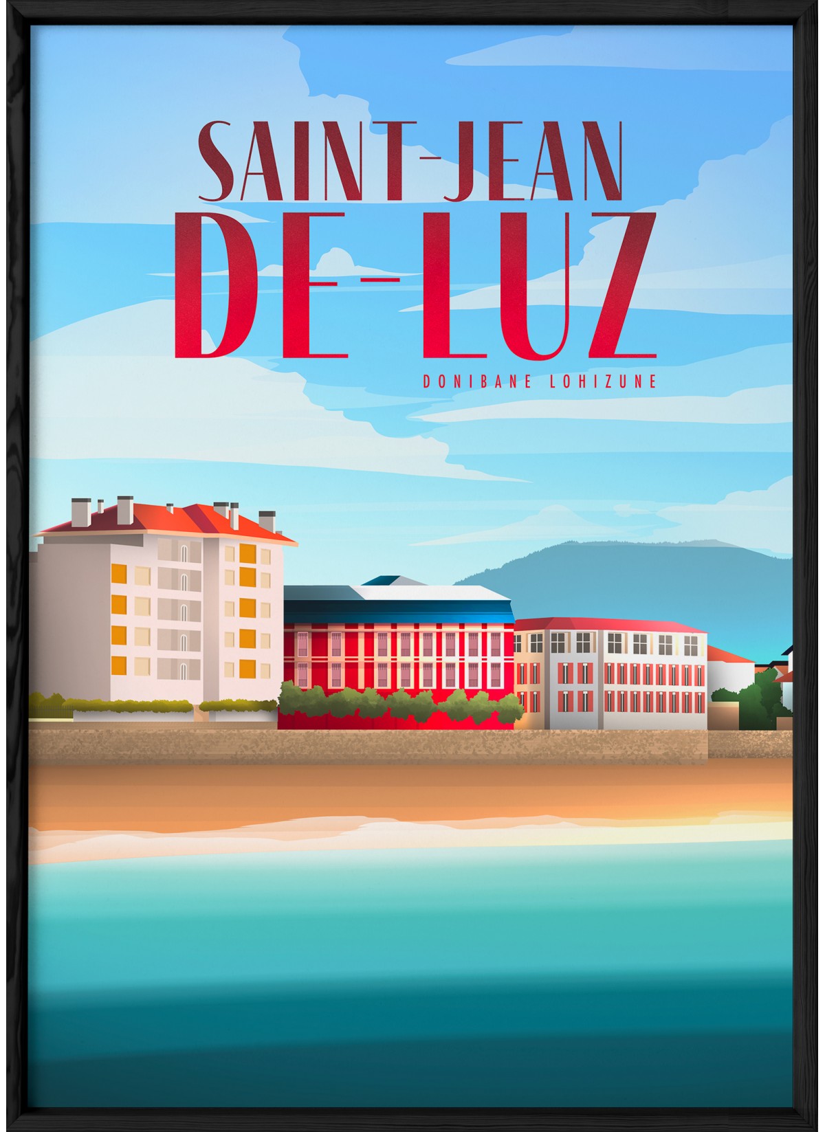 Affiche Saint-Jean-de-Luz