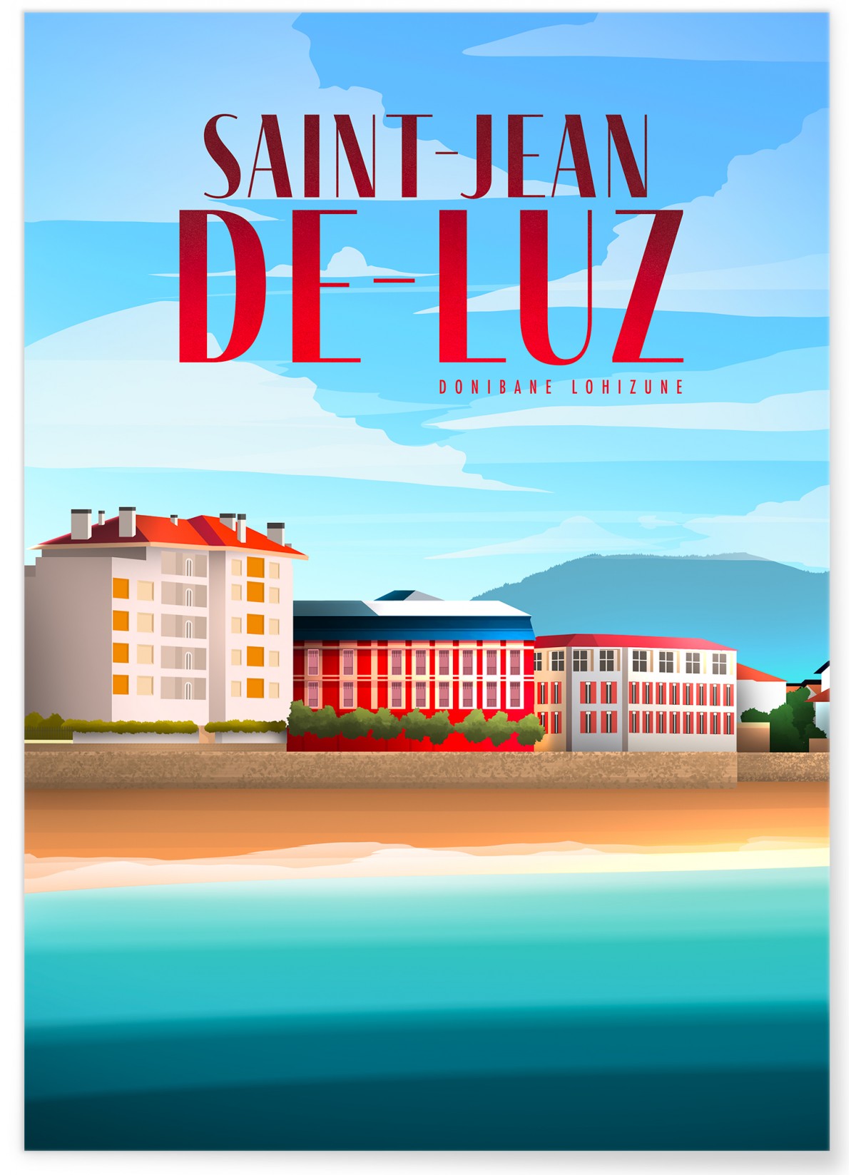Affiche Saint-Jean-de-Luz