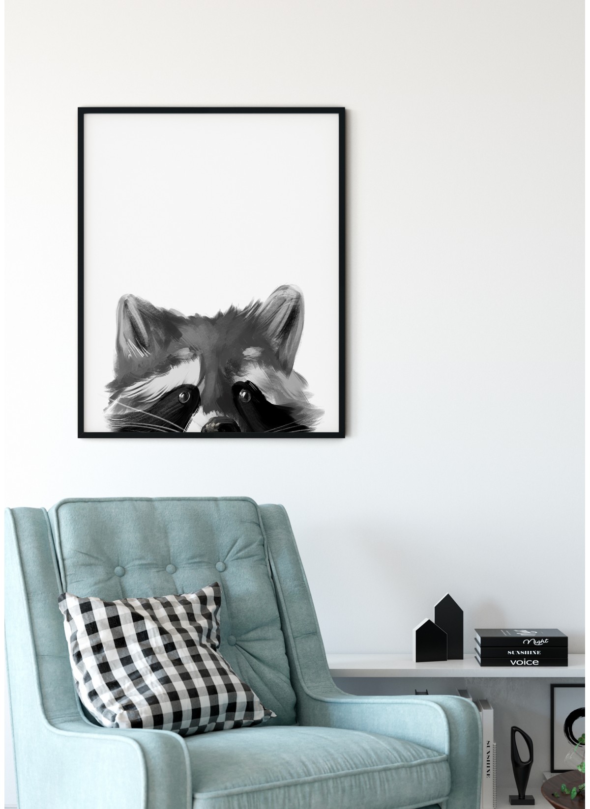 Affiche Racoon
