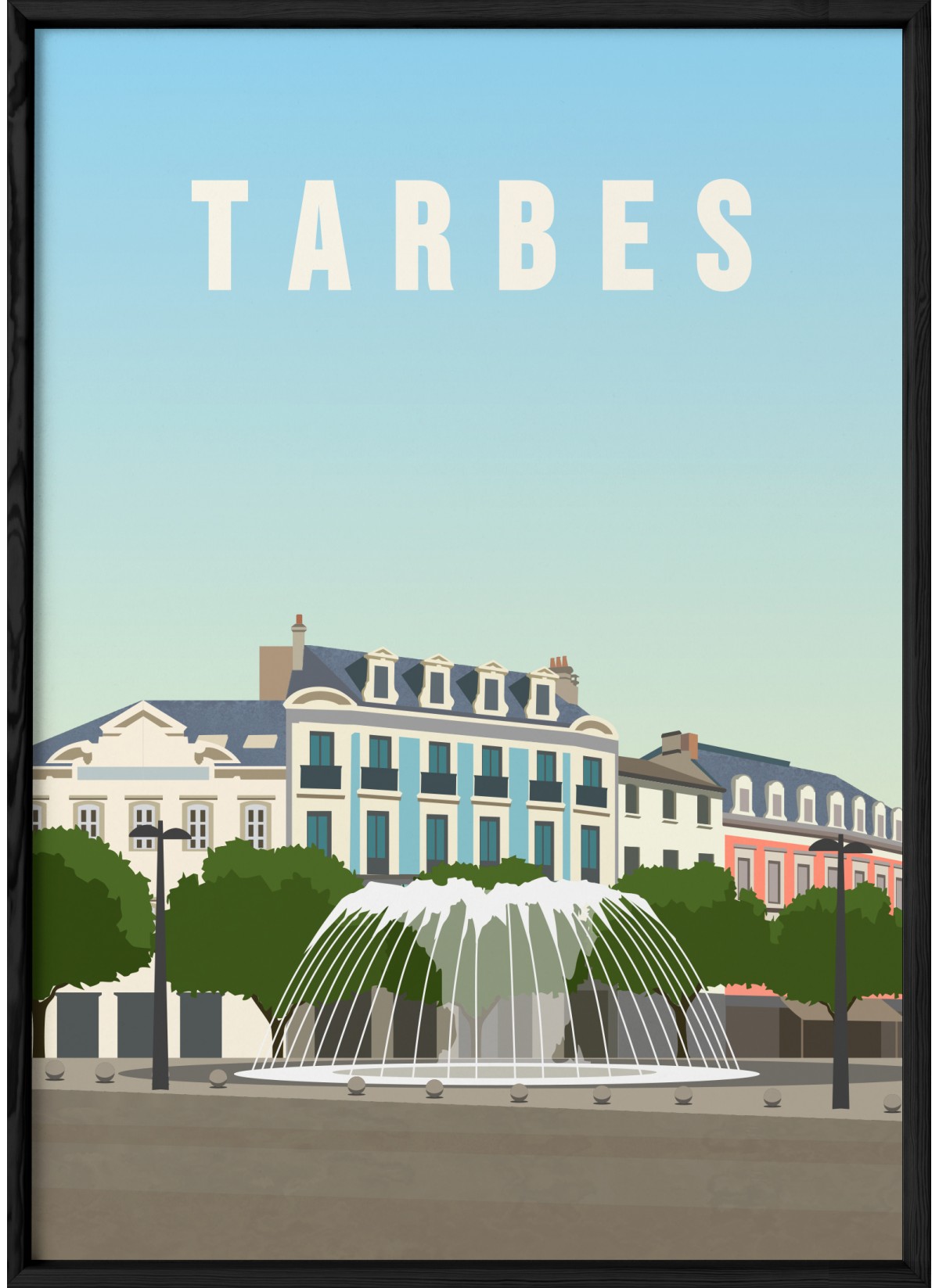Affiche Tarbes