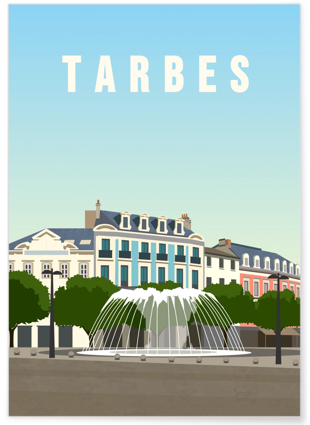 Affiche Tarbes
