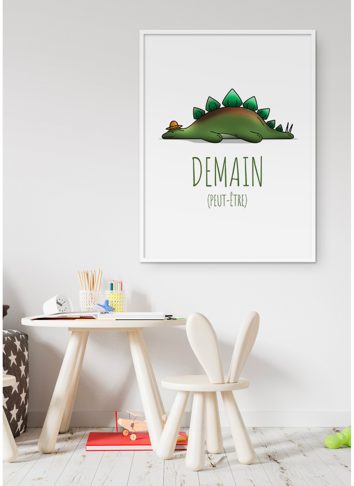 Affiche Enfant "Demain peut-être"