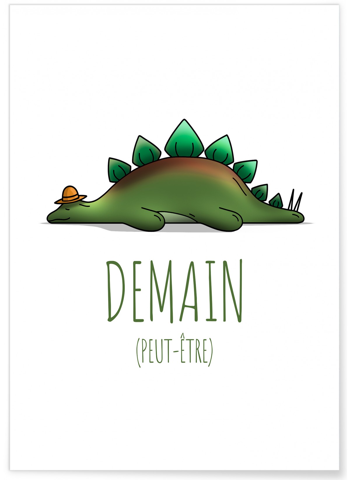 Affiche Enfant "Demain peut-être"