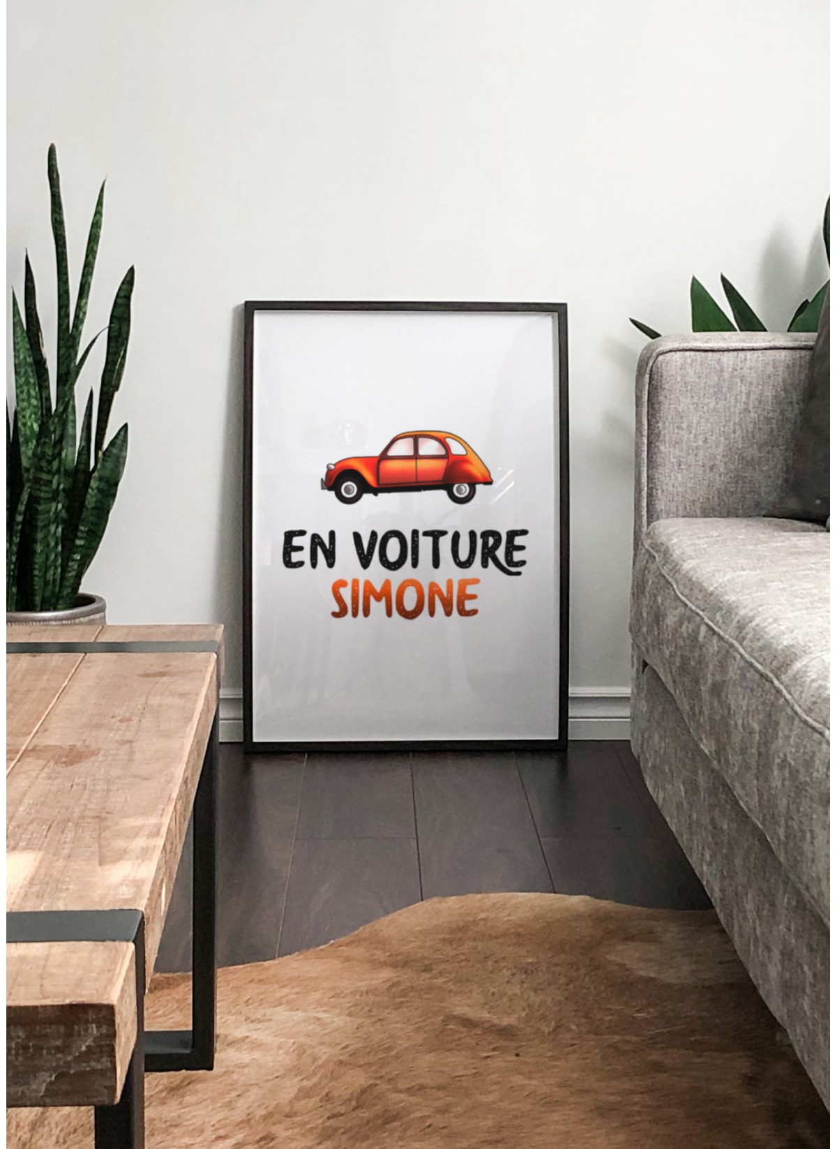 Affiche "En voiture Simone"