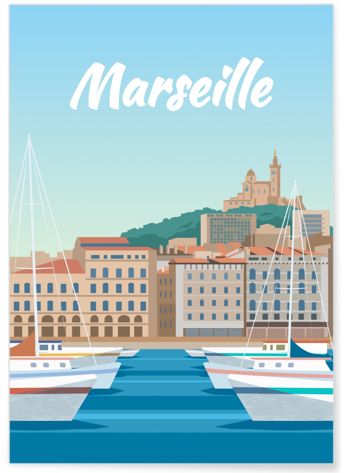 Affiche Marseille 2