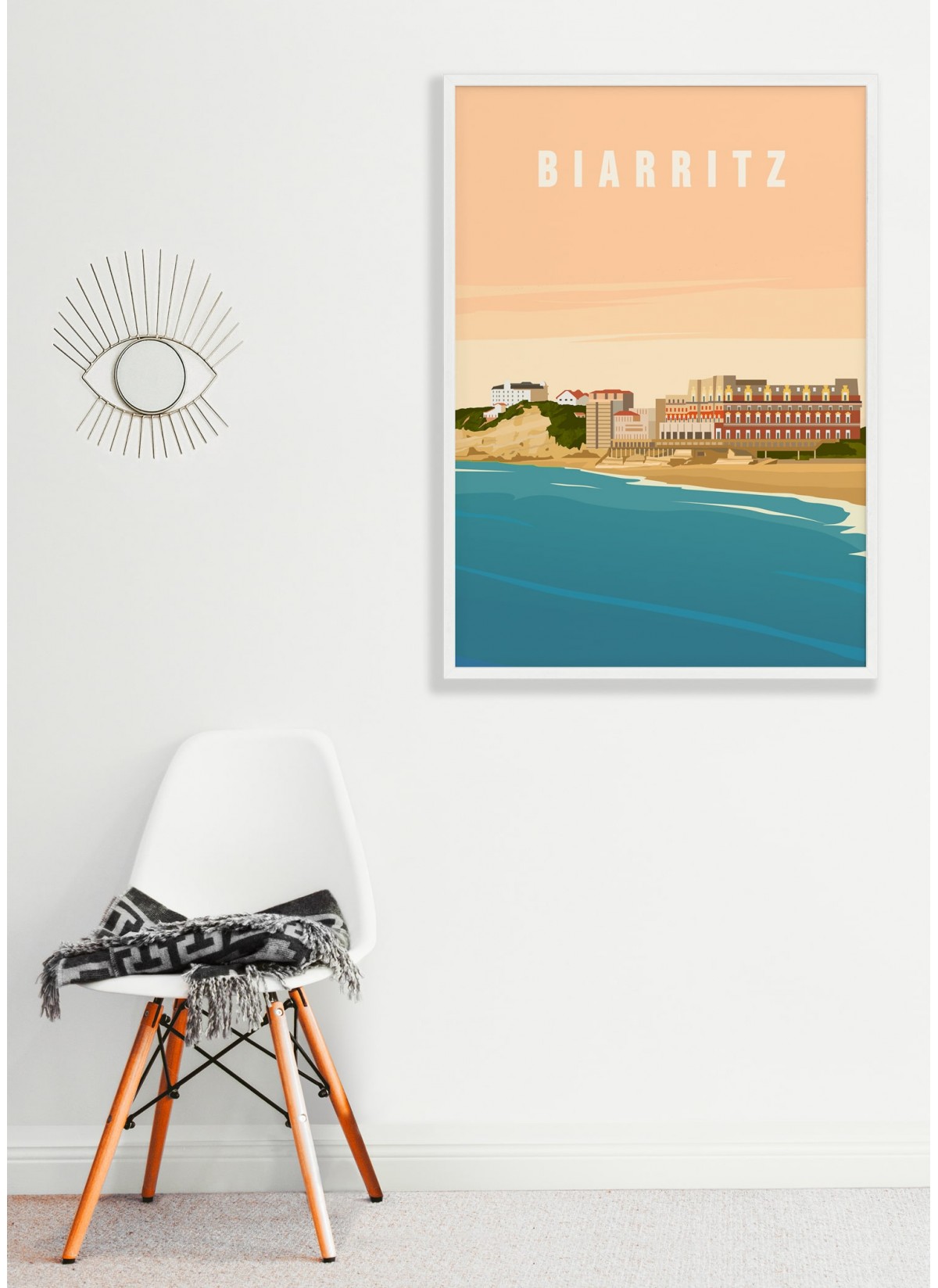 Affiche Biarritz