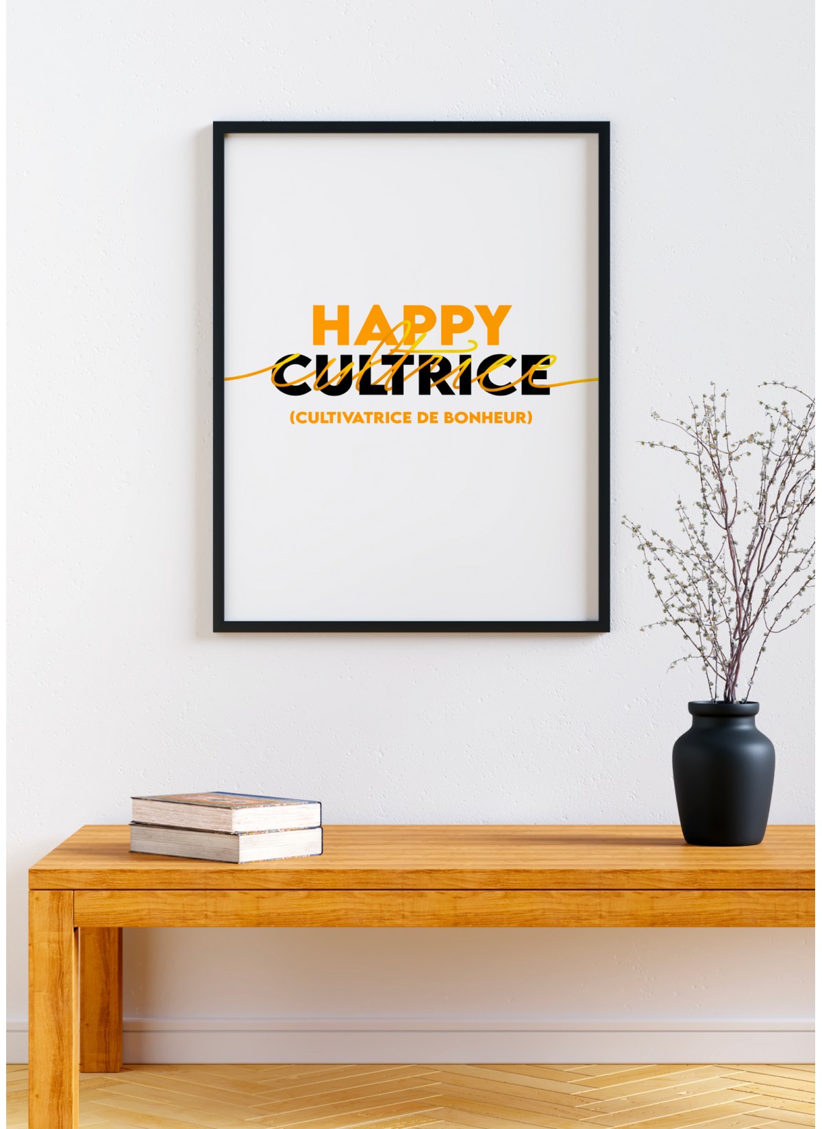 Affiche Happy cultrice