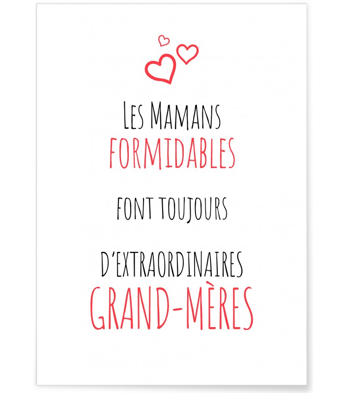 Affiche Grand-mère extraordinaire