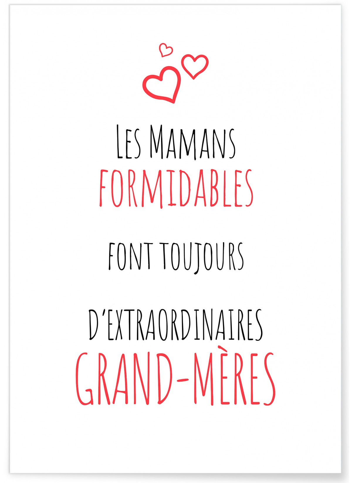 Affiche Grand-mère extraordinaire