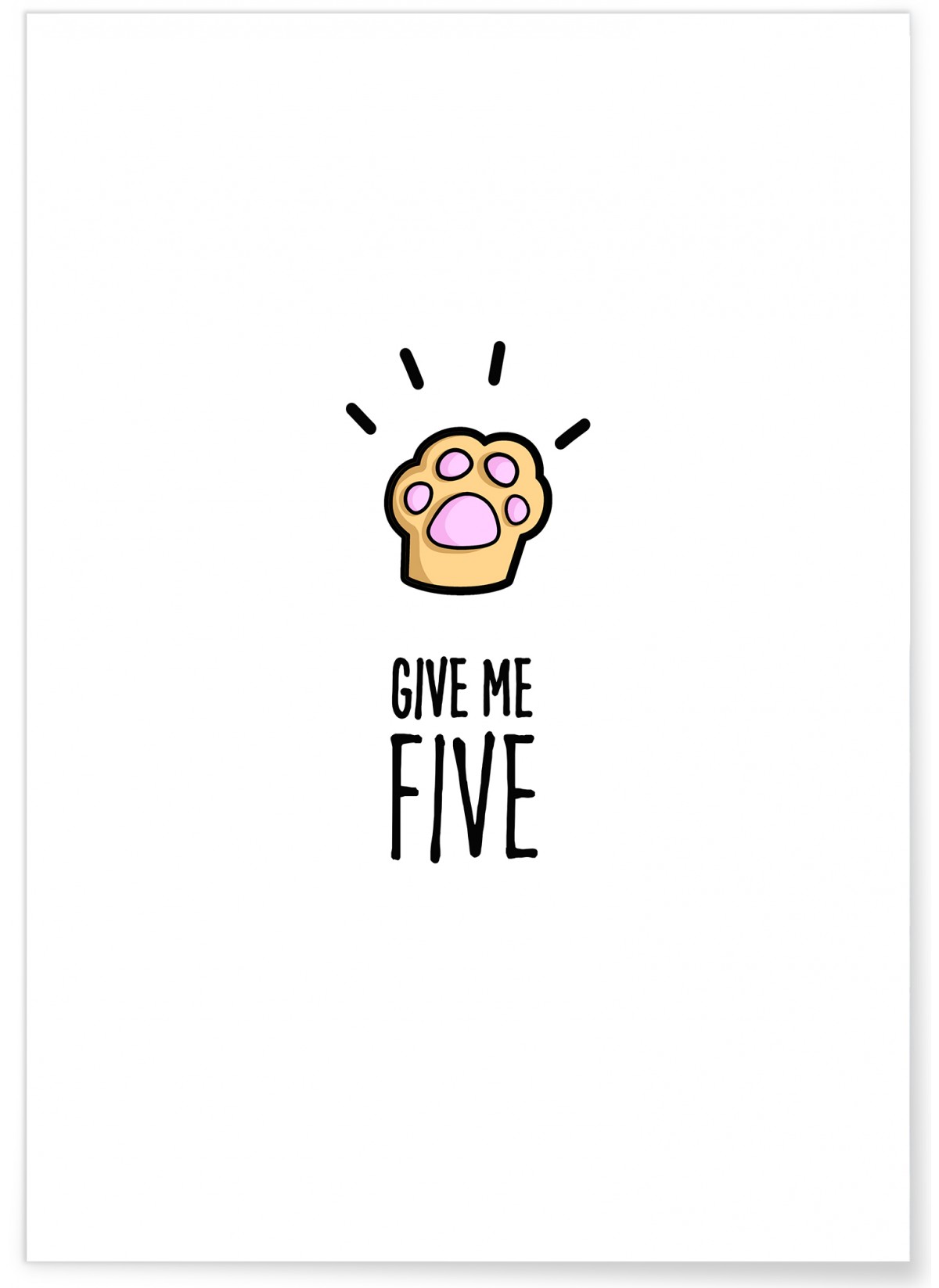 Affiche Give me five