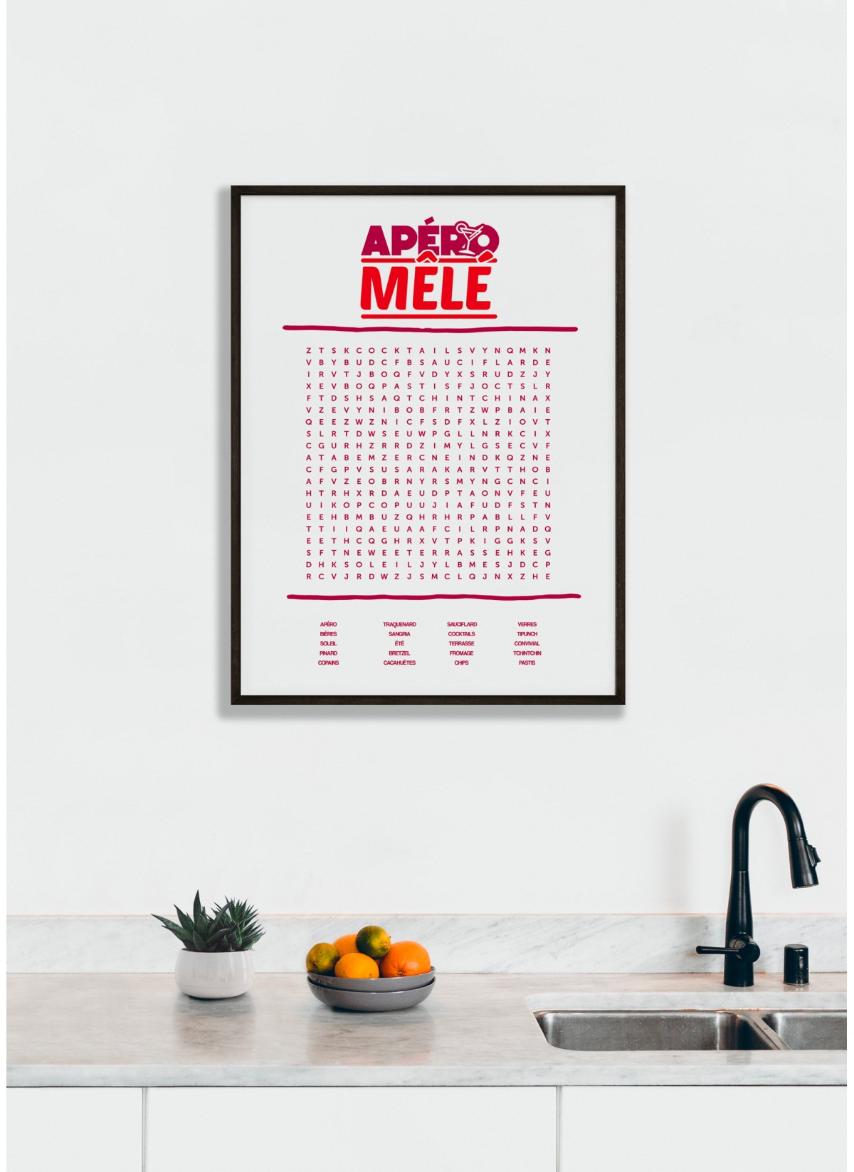Affiche Apéro Mêlé
