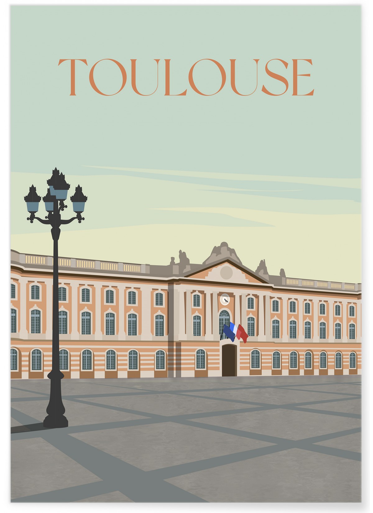Poster ville Toulouse 2