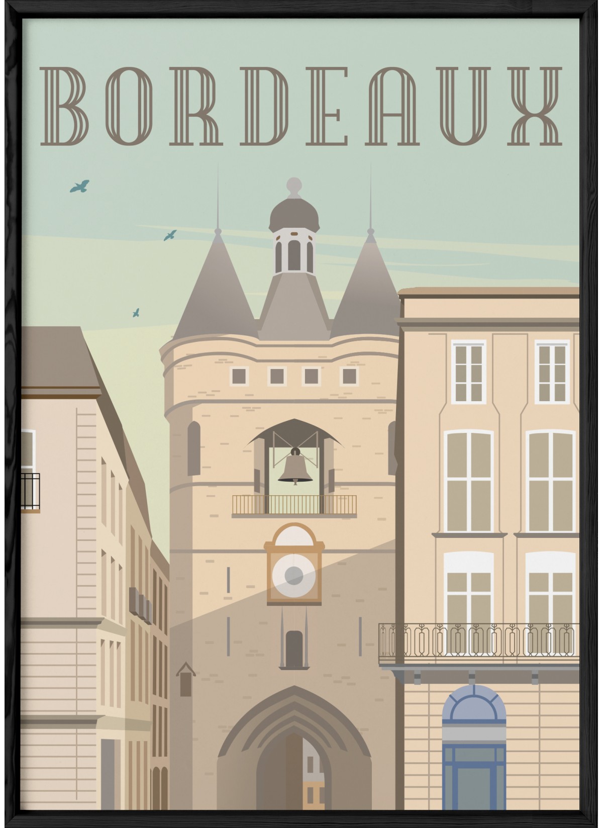Affiche Bordeaux 2