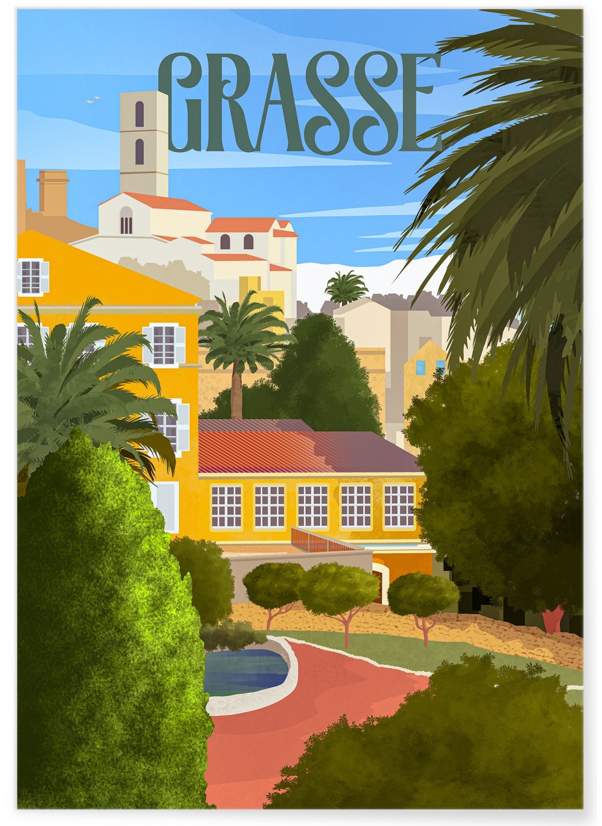 Affiche Grasse