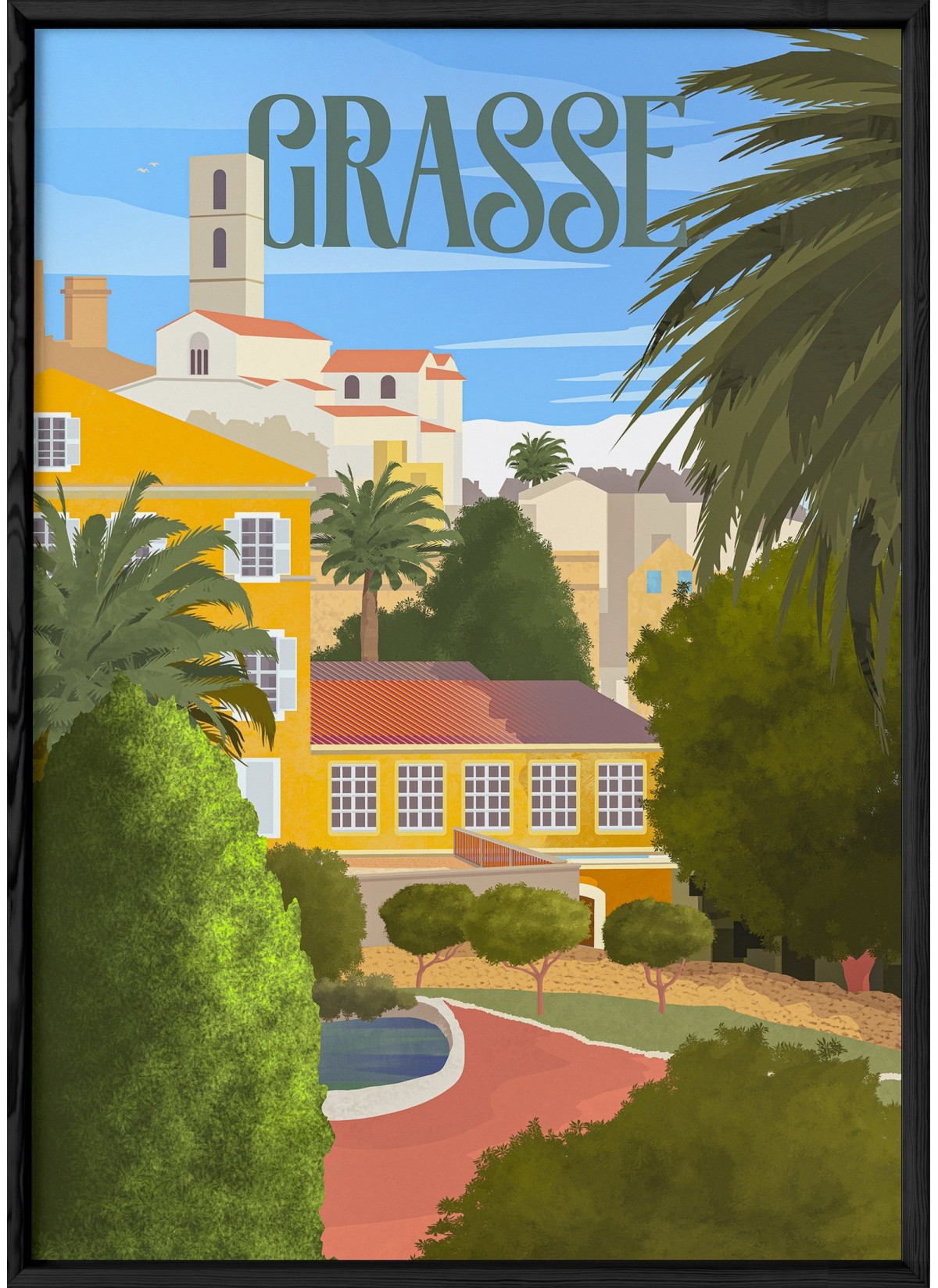 Affiche Grasse