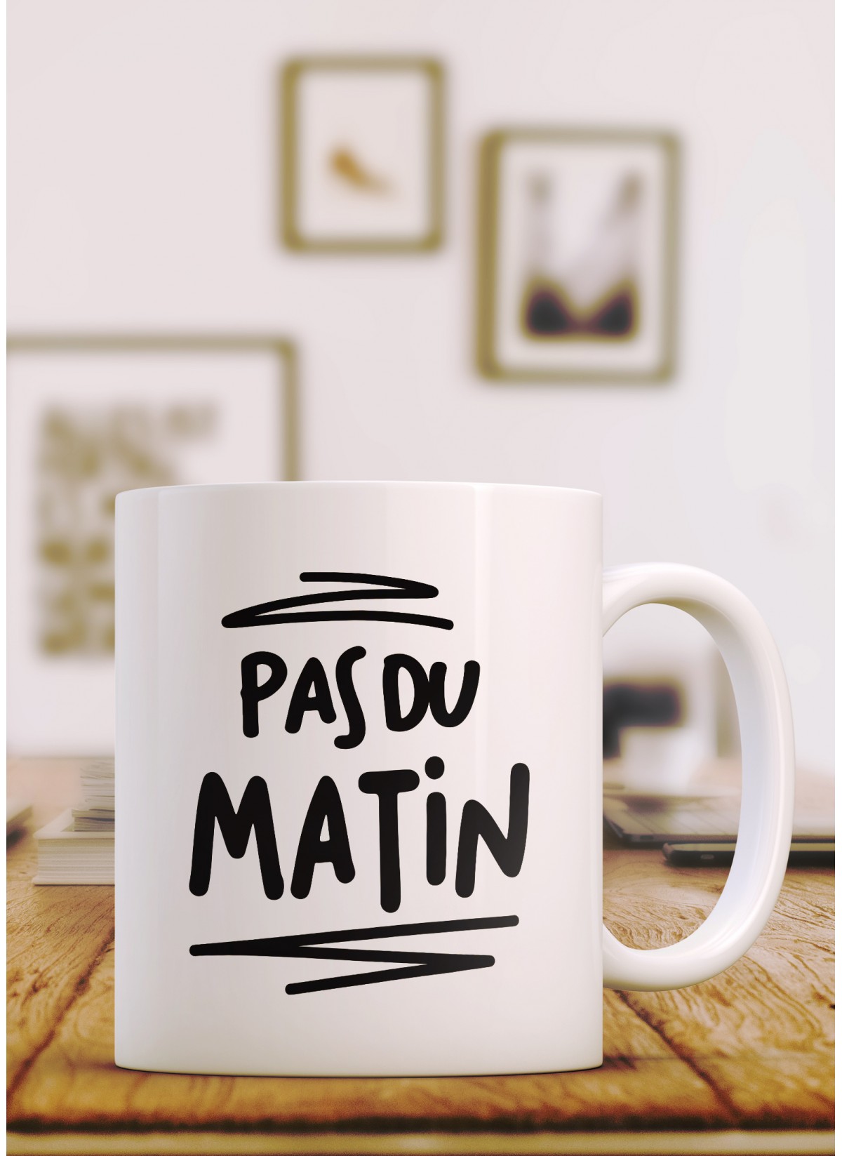 Mug "Pas du matin"