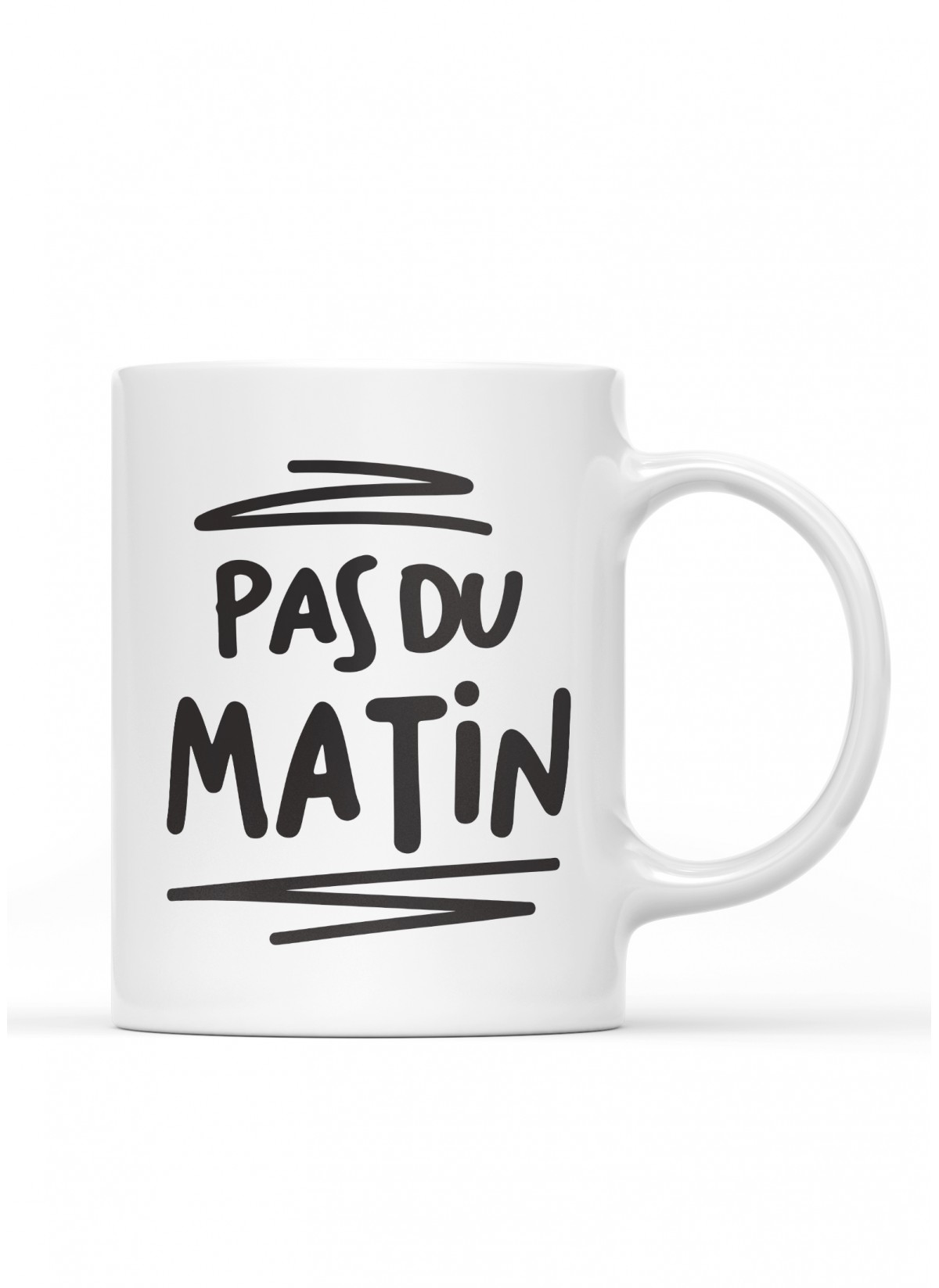 Mug "Pas du matin"