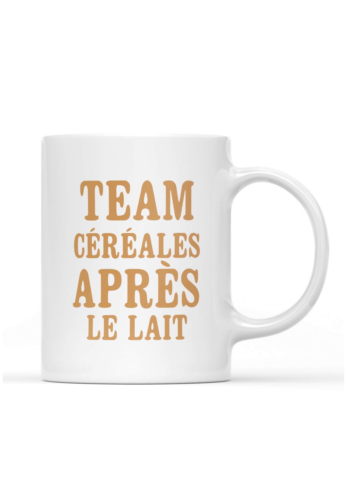 Mug "Team céréales après le lait"