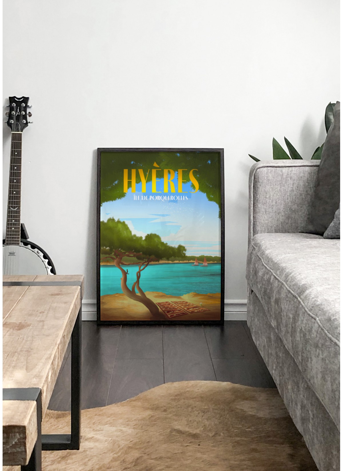 Affiche Hyères